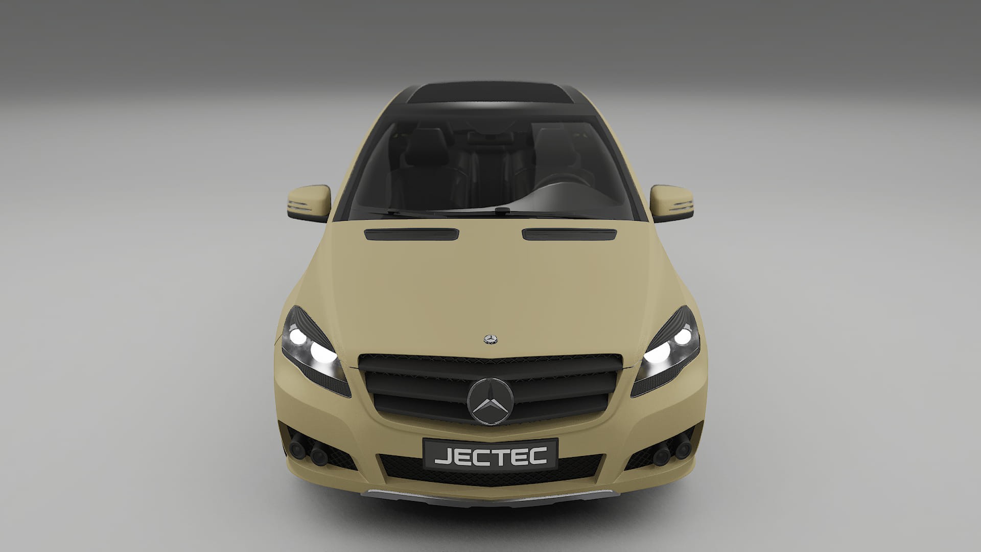Mercedes R-class W251 facelift PPF Fólie | SAND TPU PPF - kompletní pre-cut kit