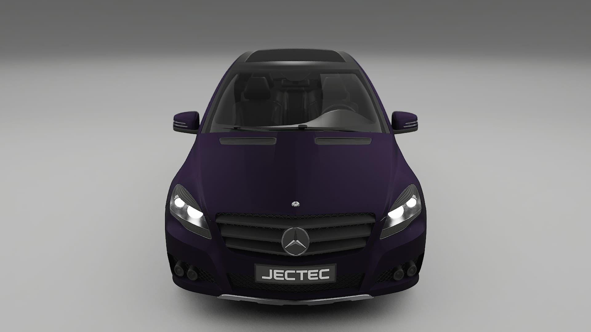 Mercedes R-class W251 facelift PPF Fólie | VIOLET TPU PPF - kompletní pre-cut kit