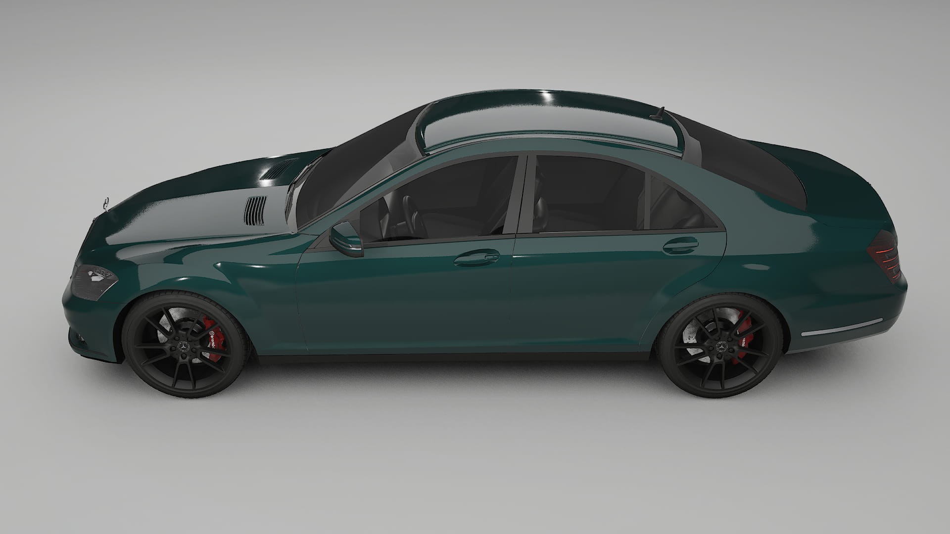 Mercedes S-class W221 facelift PPF Fólie | INFERNO TPU PPF - kompletní pre-cut kit