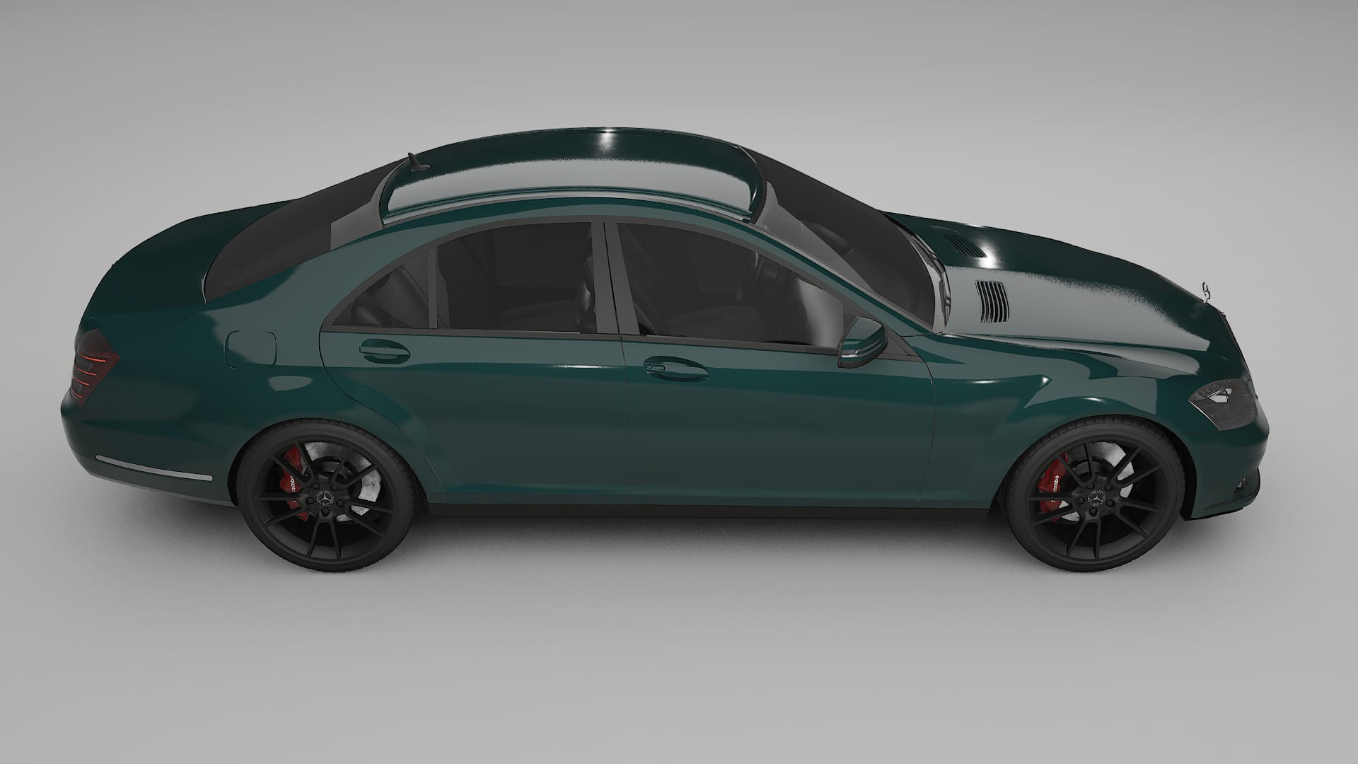 Mercedes S-class W221 facelift PPF Fólie | INFERNO TPU PPF - kompletní pre-cut kit