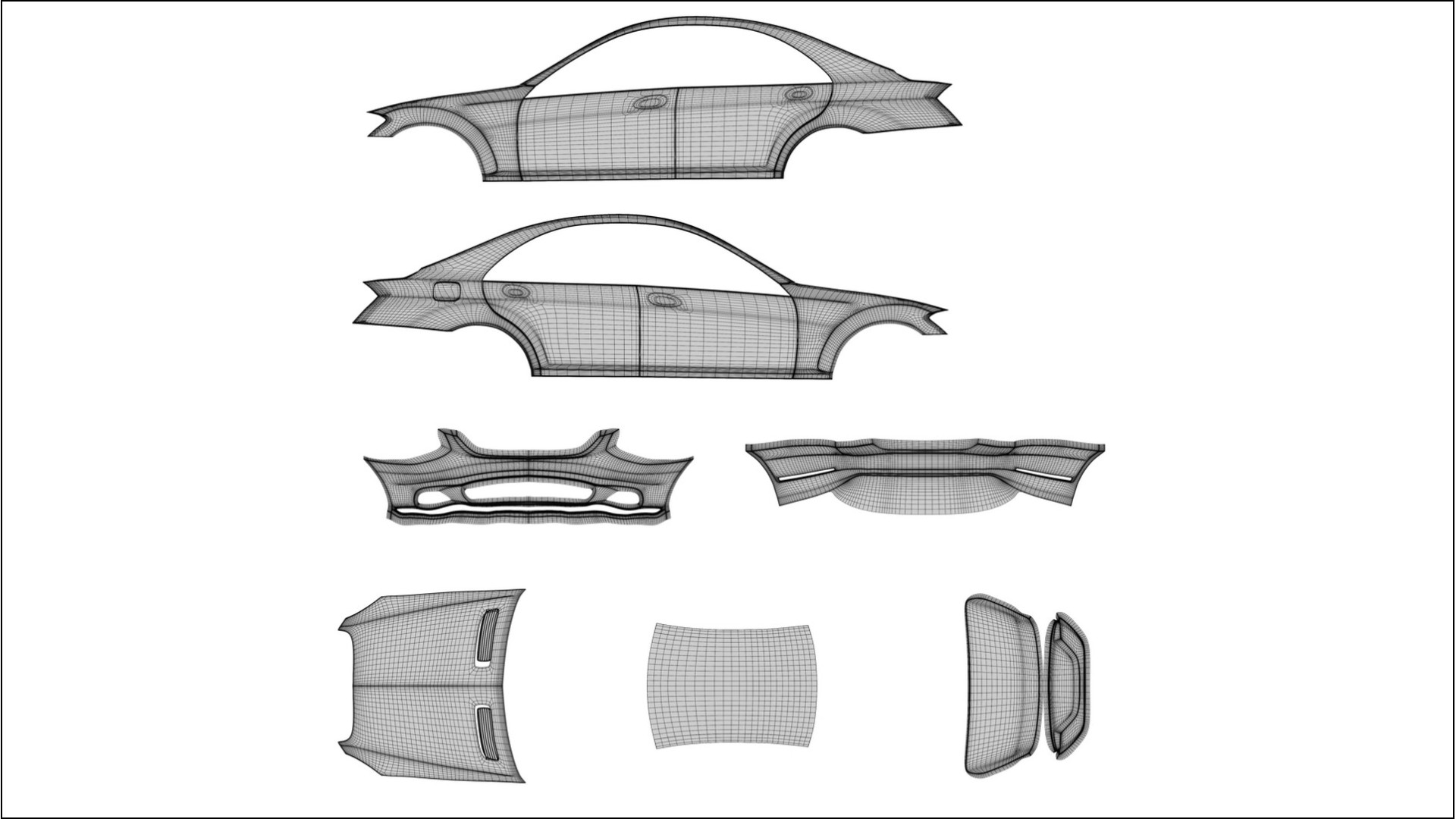 Mercedes S-class W221 facelift PPF Fólie | FROST TPU PPF - kompletní pre-cut kit