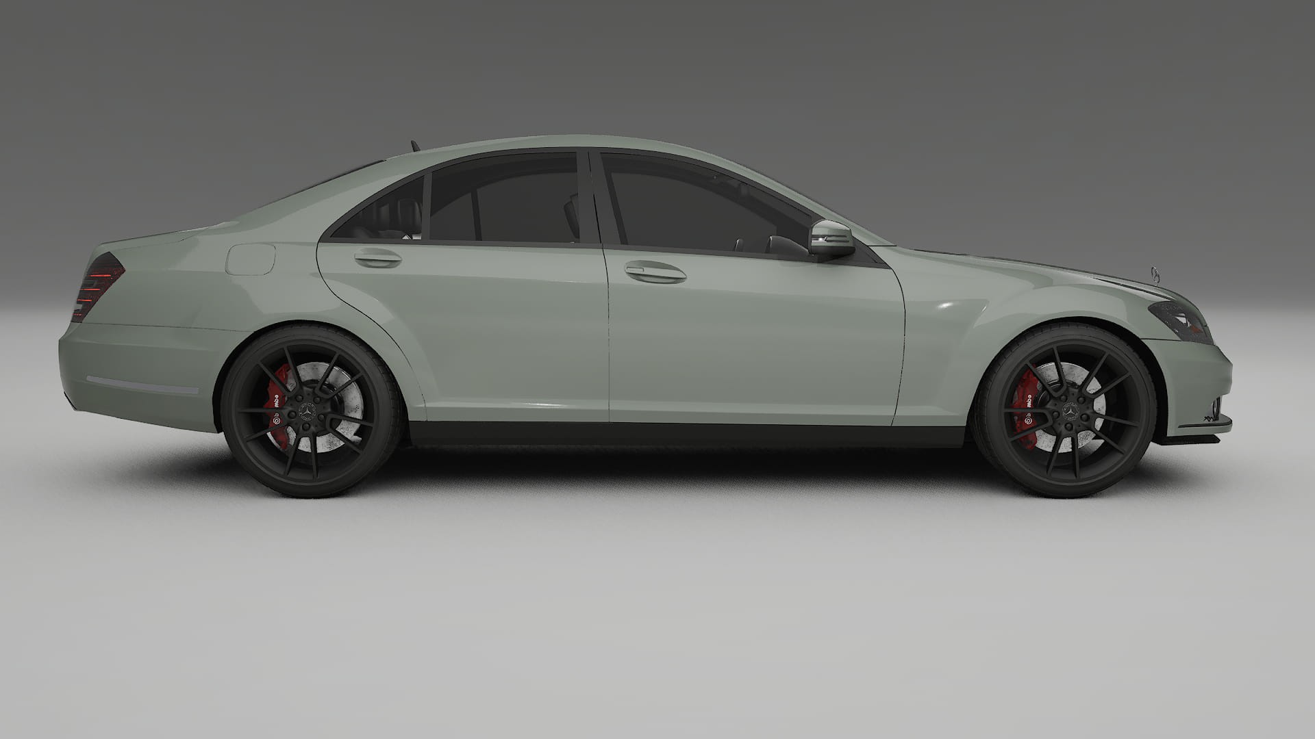 Mercedes S-class W221 facelift PPF Fólie | SLATE TPU PPF - kompletní pre-cut kit