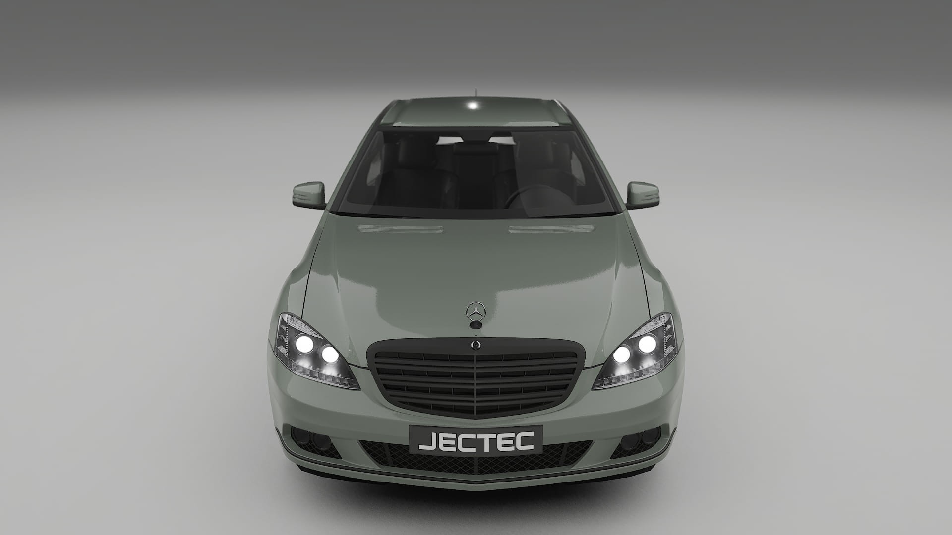 Mercedes S-class W221 facelift PPF Fólie | SLATE TPU PPF - kompletní pre-cut kit