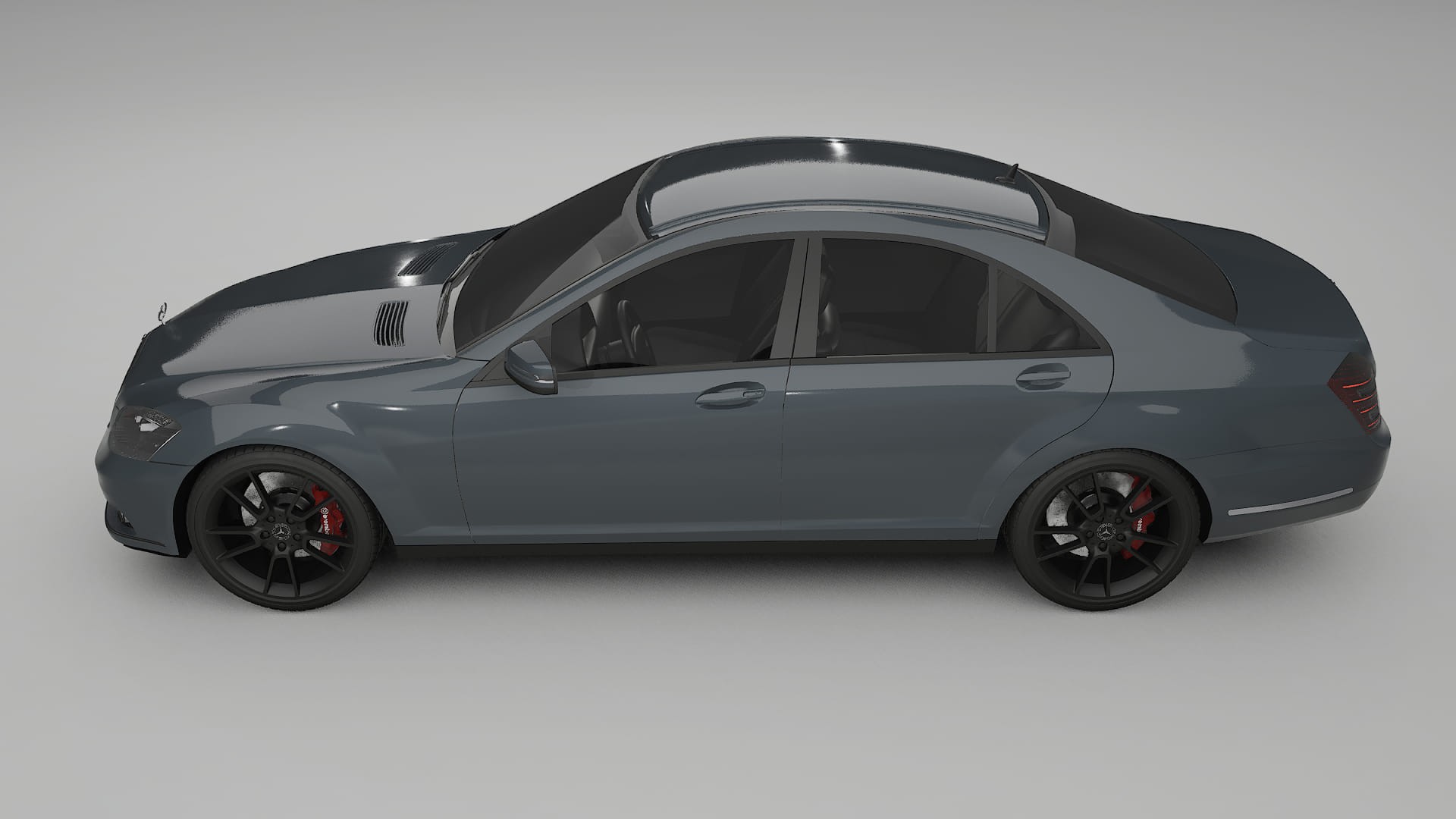 Mercedes S-class W221 facelift PPF Fólie | GRANITE TPU PPF - kompletní pre-cut kit