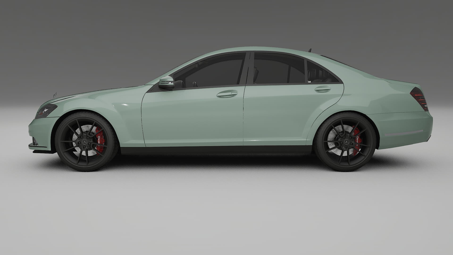 Mercedes S-class W221 facelift PPF Fólie | CINDER TPU PPF - kompletní pre-cut kit