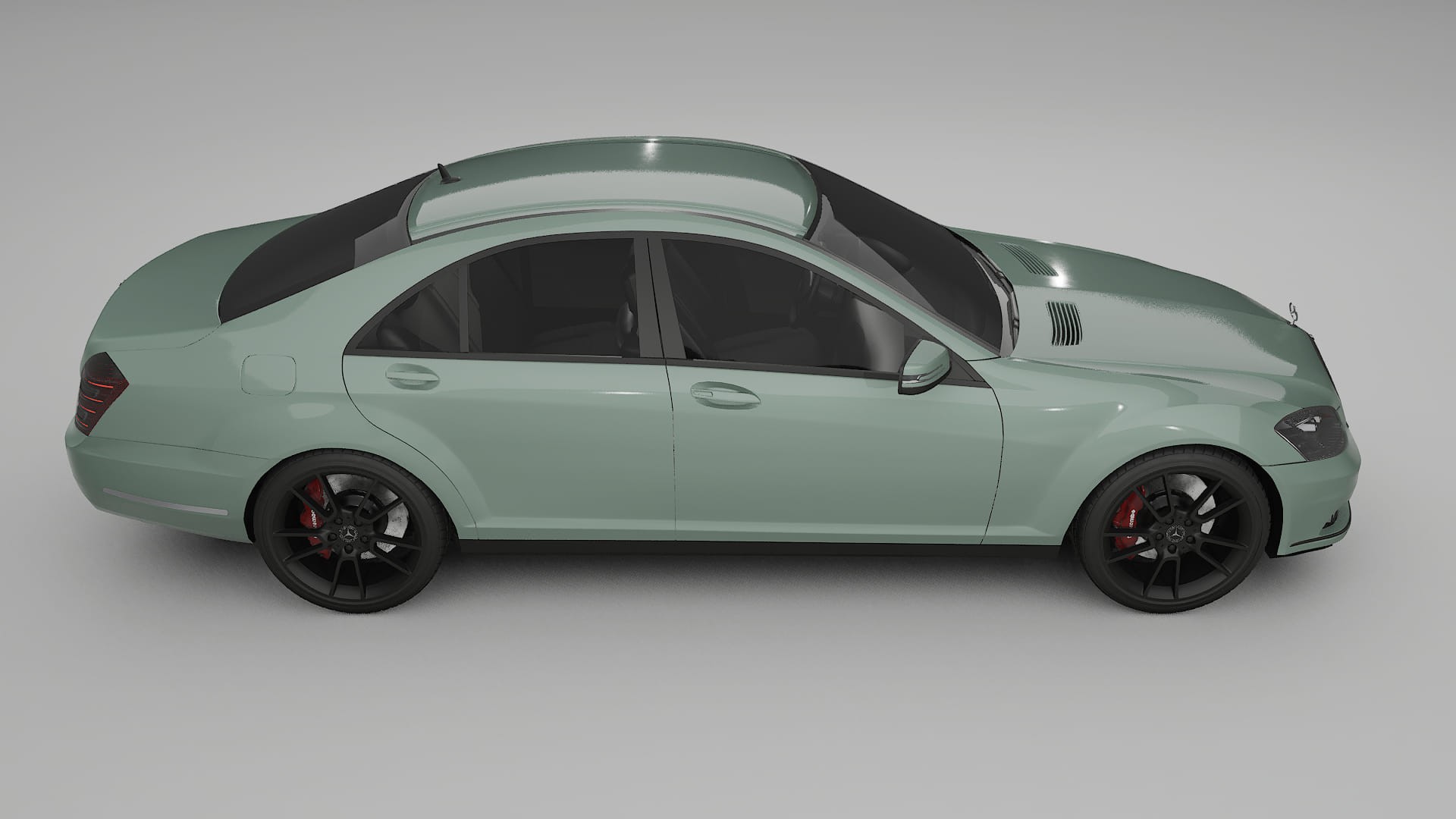 Mercedes S-class W221 facelift PPF Fólie | CINDER TPU PPF - kompletní pre-cut kit