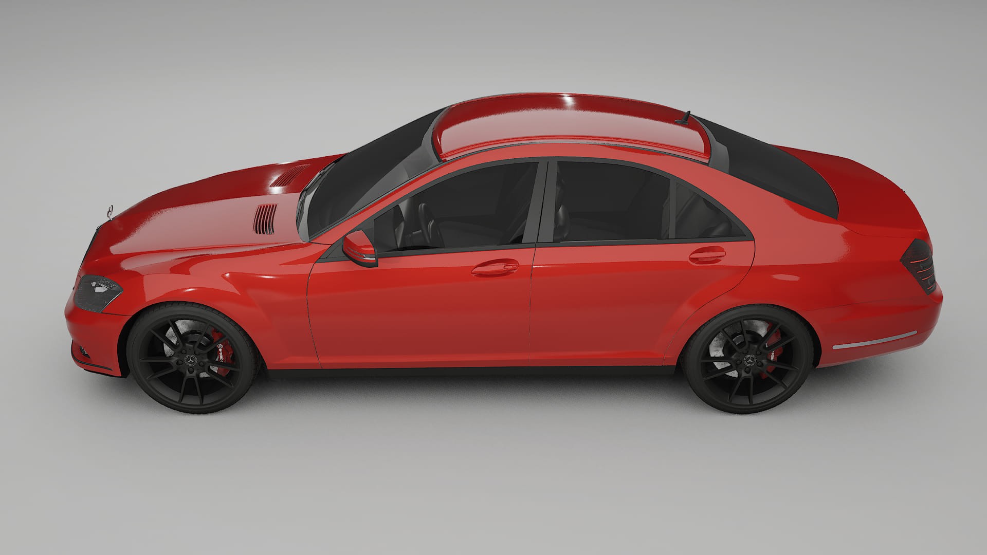 Mercedes S-class W221 facelift PPF Fólie | BLAZE TPU PPF - kompletní pre-cut kit
