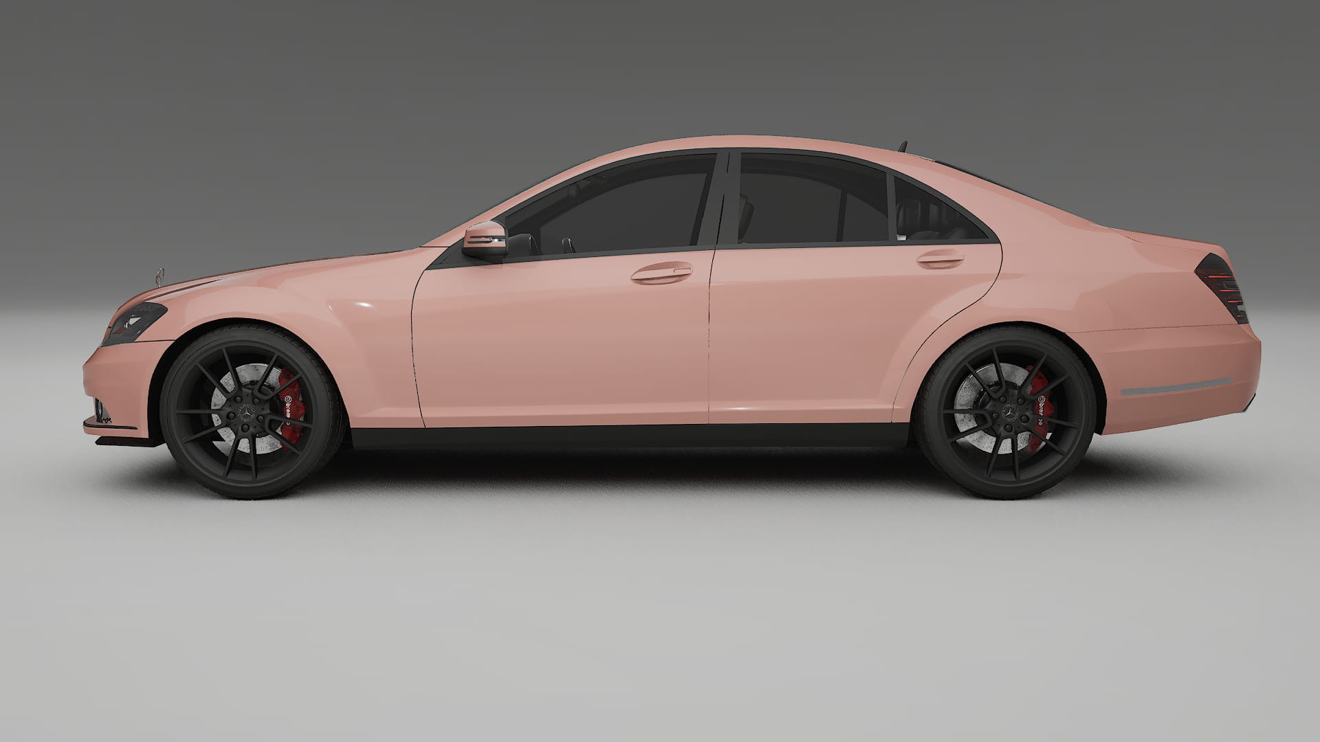 Mercedes S-class W221 facelift PPF Fólie | BLUSH TPU PPF - kompletní pre-cut kit