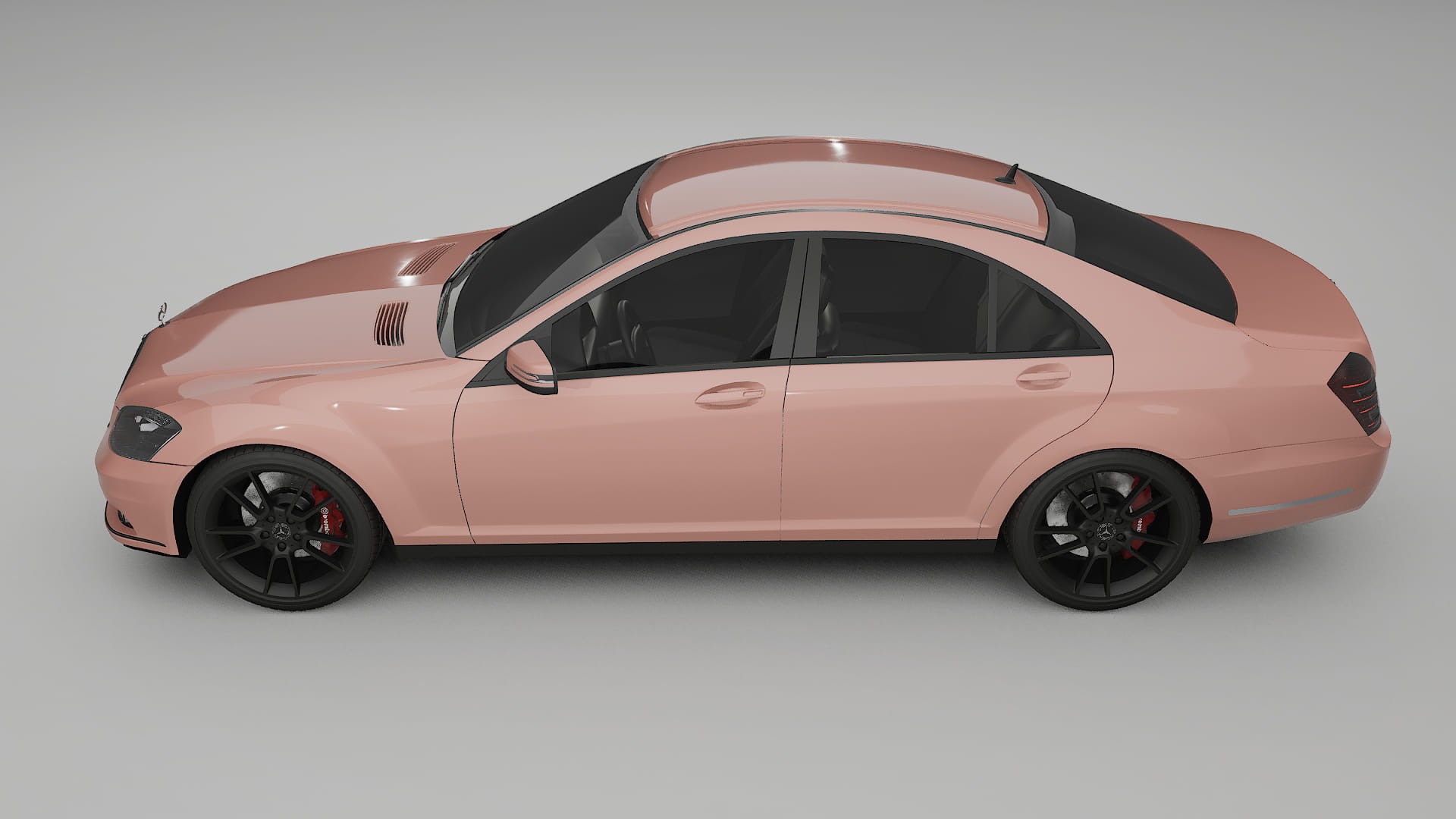 Mercedes S-class W221 facelift PPF Fólie | BLUSH TPU PPF - kompletní pre-cut kit