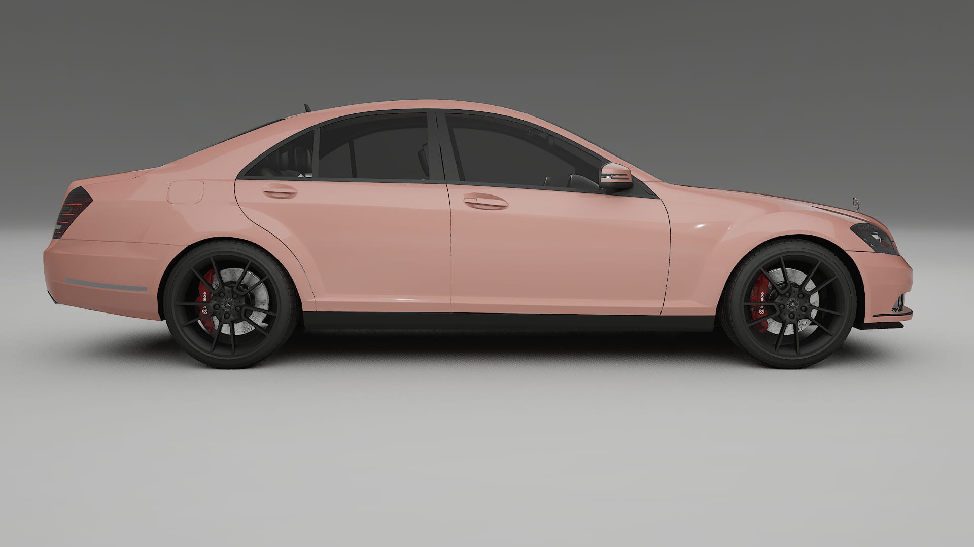 Mercedes S-class W221 facelift PPF Fólie | BLUSH TPU PPF - kompletní pre-cut kit