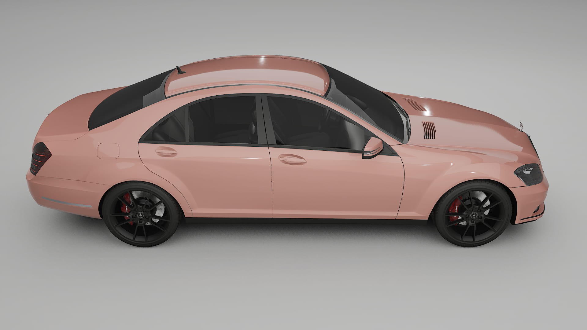 Mercedes S-class W221 facelift PPF Fólie | BLUSH TPU PPF - kompletní pre-cut kit