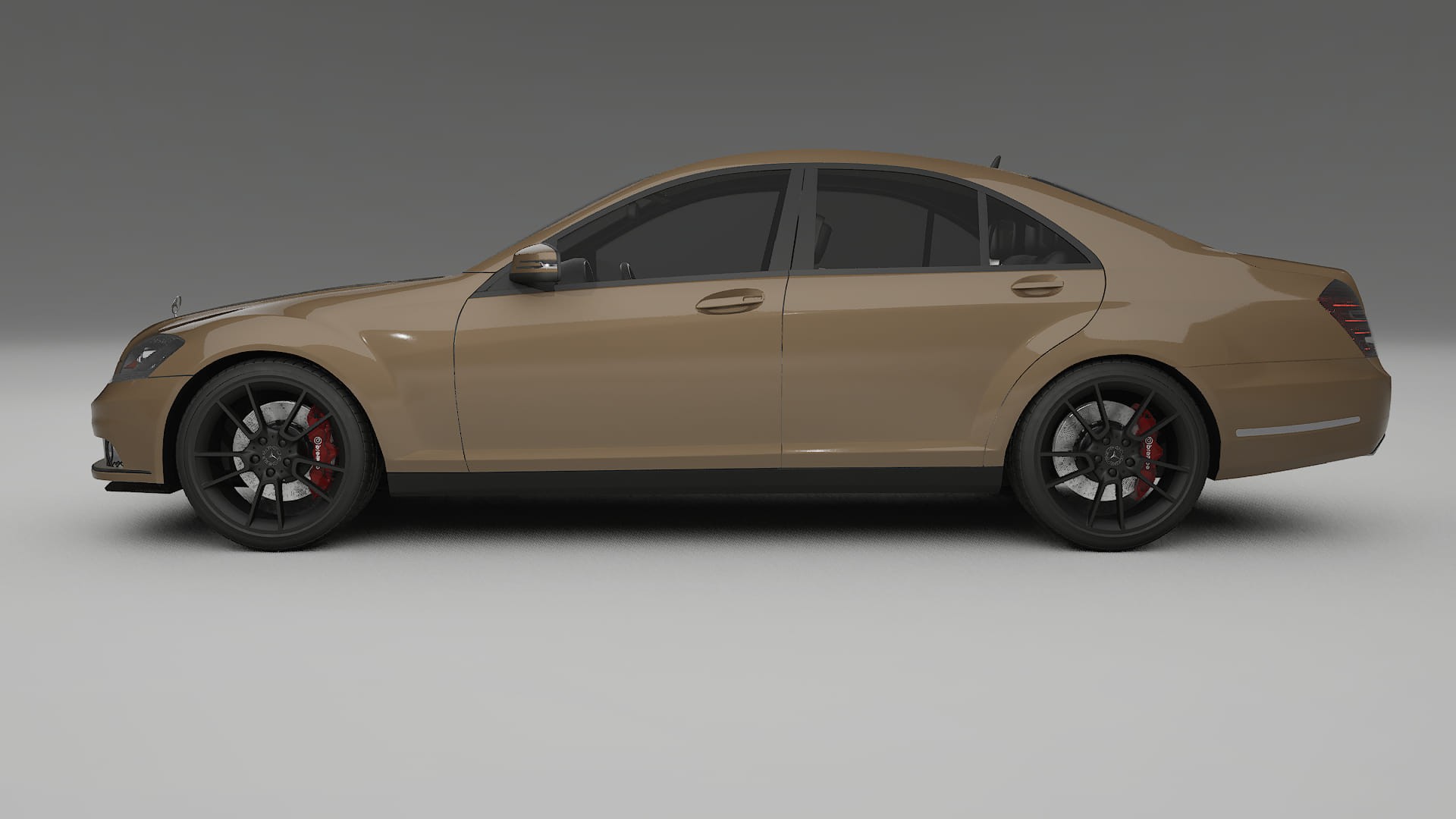 Mercedes S-class W221 facelift PPF Fólie | SAHARA TPU PPF - kompletní pre-cut kit
