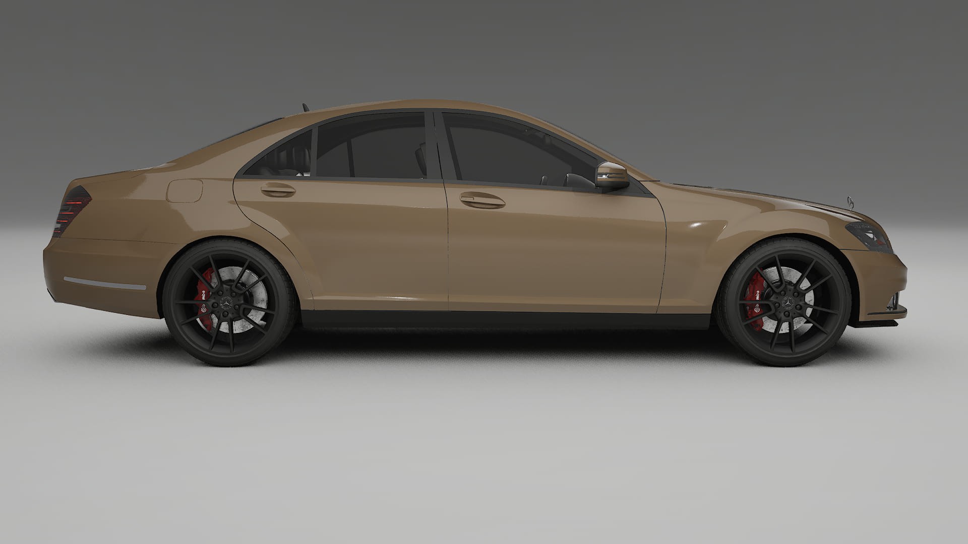 Mercedes S-class W221 facelift PPF Fólie | SAHARA TPU PPF - kompletní pre-cut kit