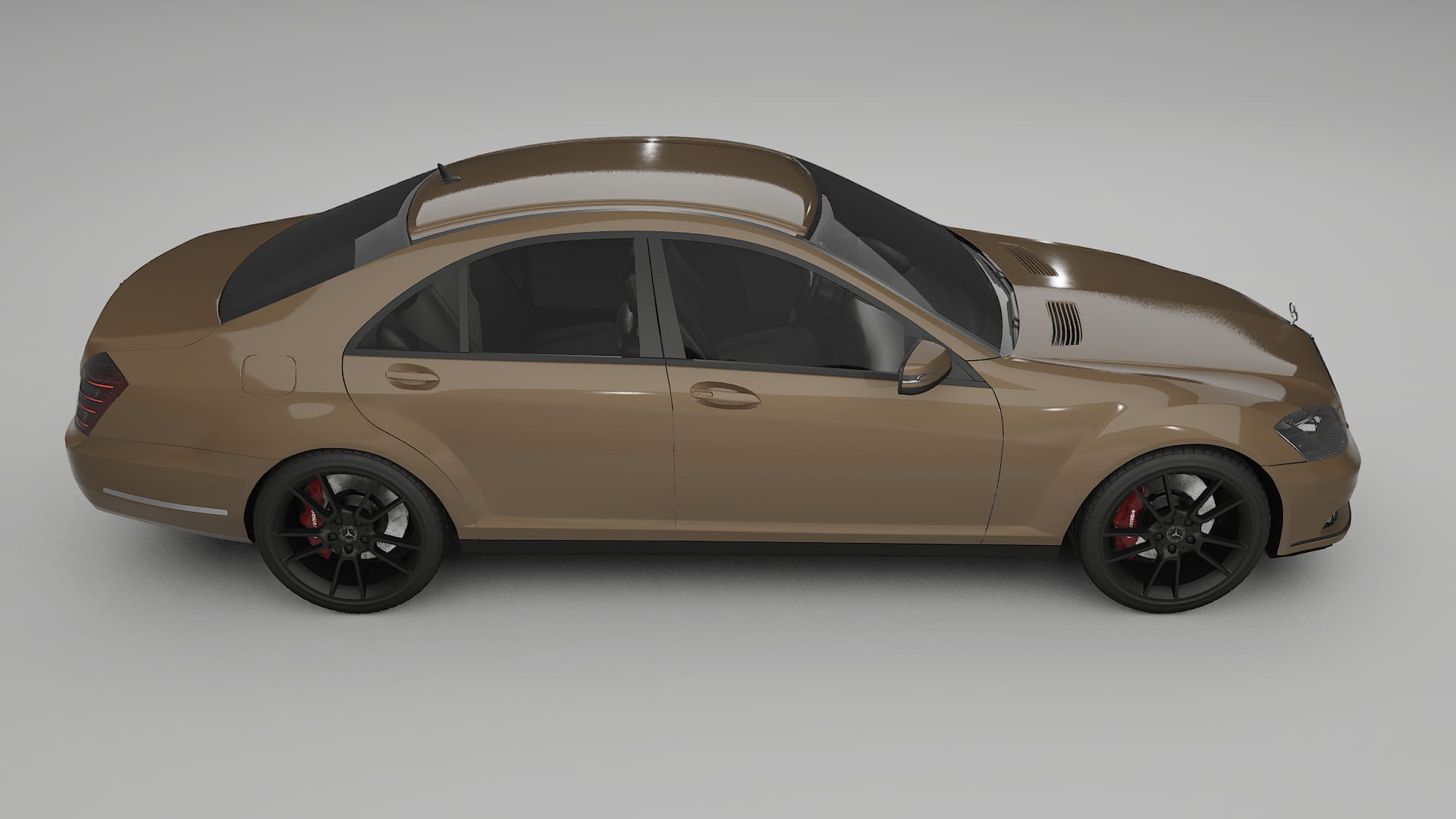 Mercedes S-class W221 facelift PPF Fólie | SAHARA TPU PPF - kompletní pre-cut kit