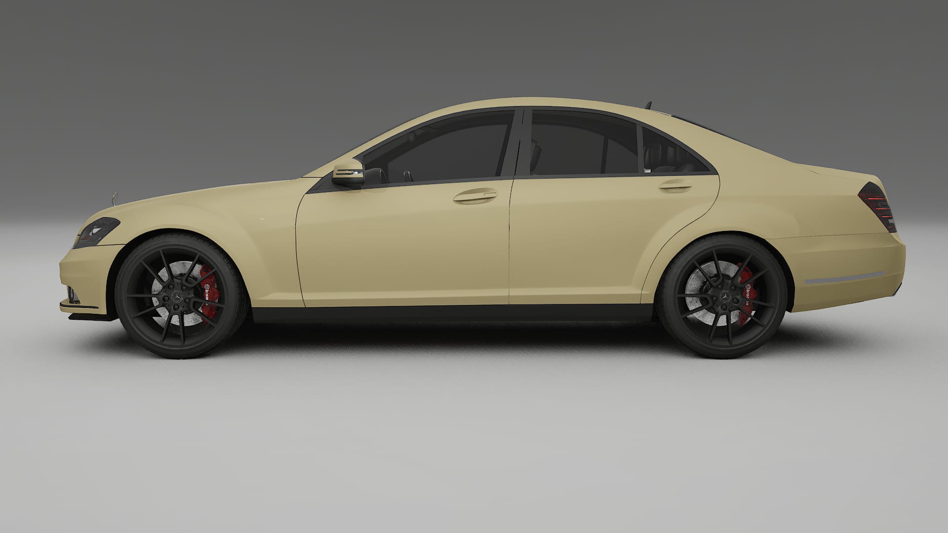 Mercedes S-class W221 facelift PPF Fólie | SAND TPU PPF - kompletní pre-cut kit