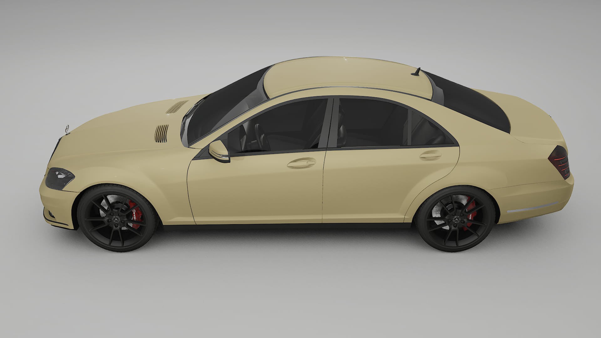 Mercedes S-class W221 facelift PPF Fólie | SAND TPU PPF - kompletní pre-cut kit