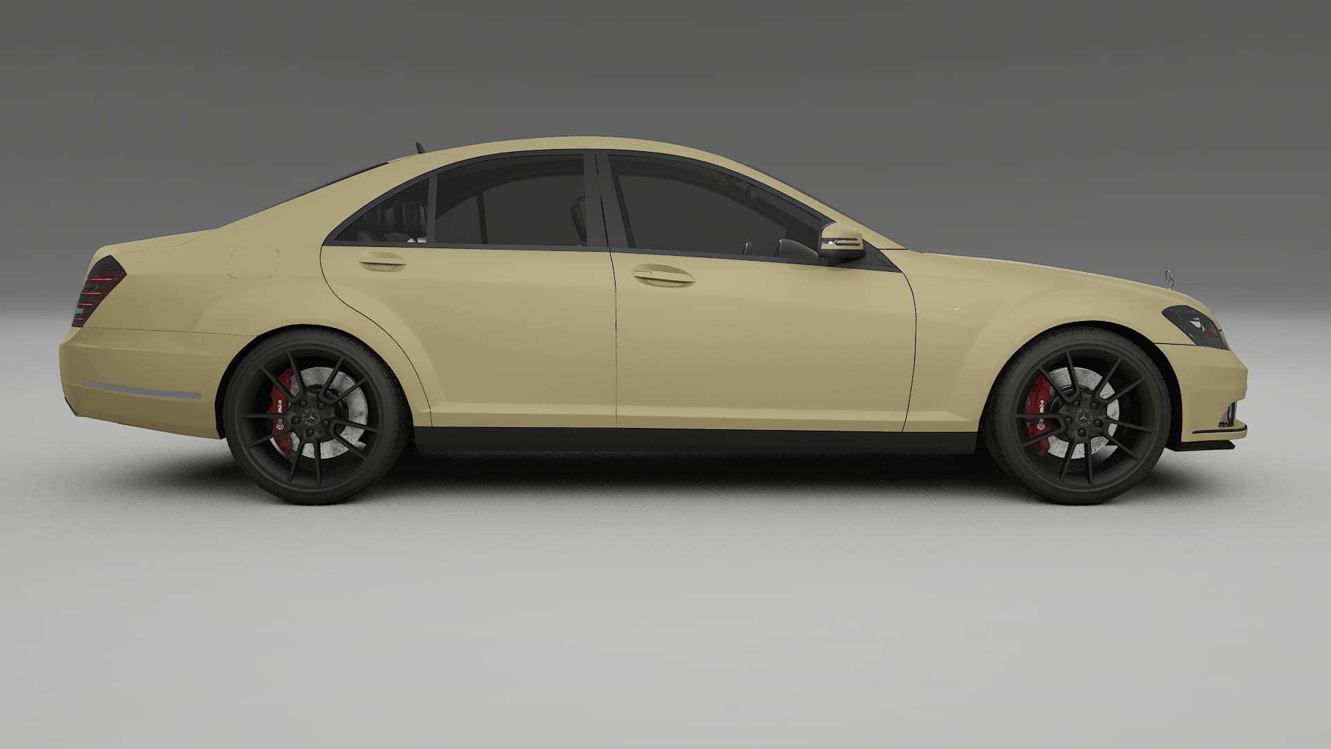 Mercedes S-class W221 facelift PPF Fólie | SAND TPU PPF - kompletní pre-cut kit