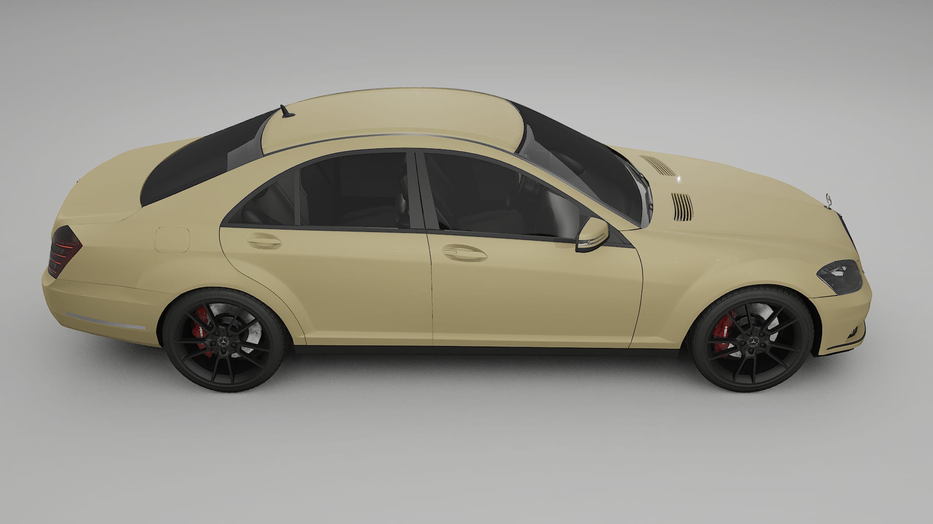 Mercedes S-class W221 facelift PPF Fólie | SAND TPU PPF - kompletní pre-cut kit