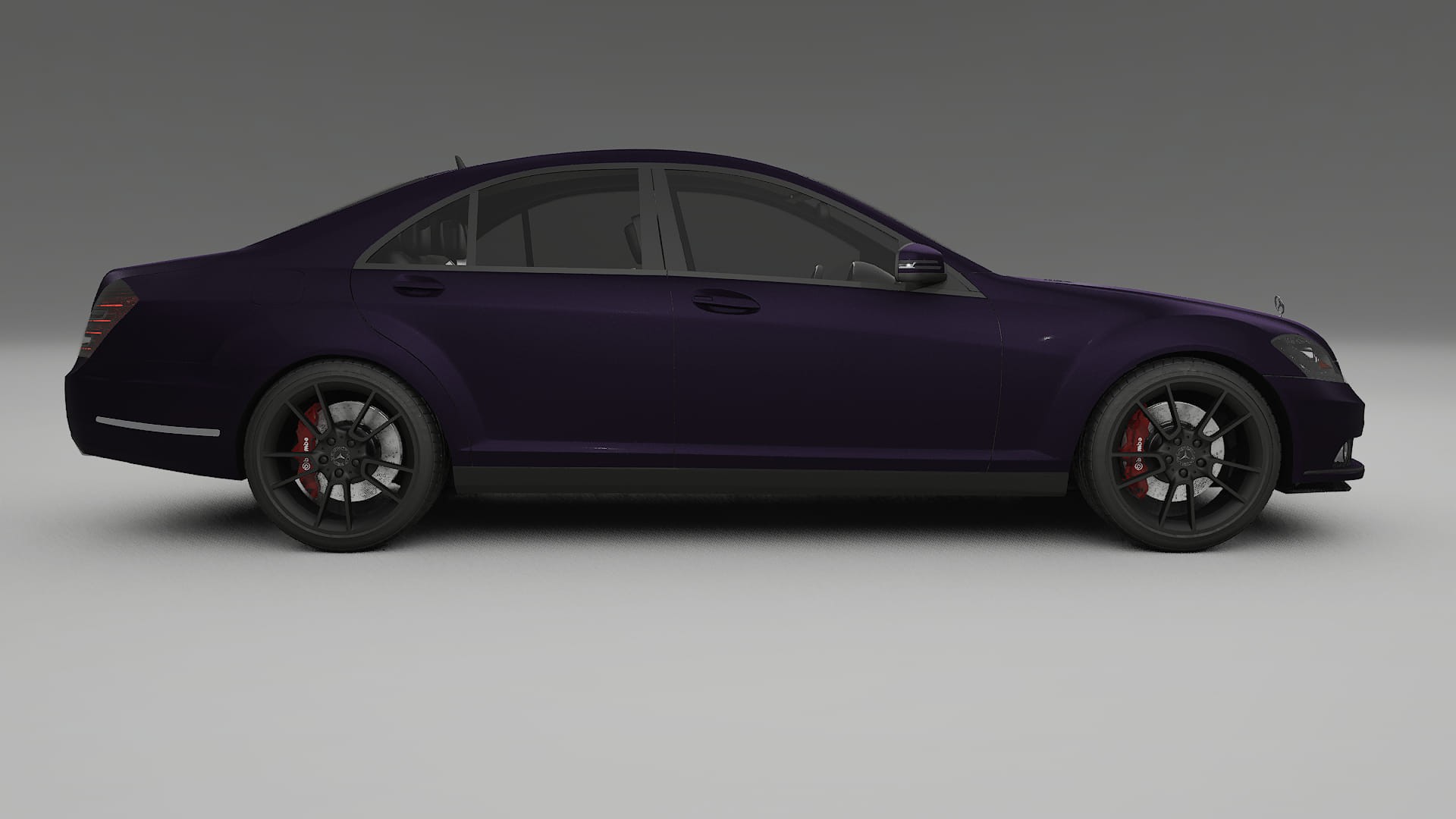 Mercedes S-class W221 facelift PPF Fólie | VIOLET TPU PPF - kompletní pre-cut kit