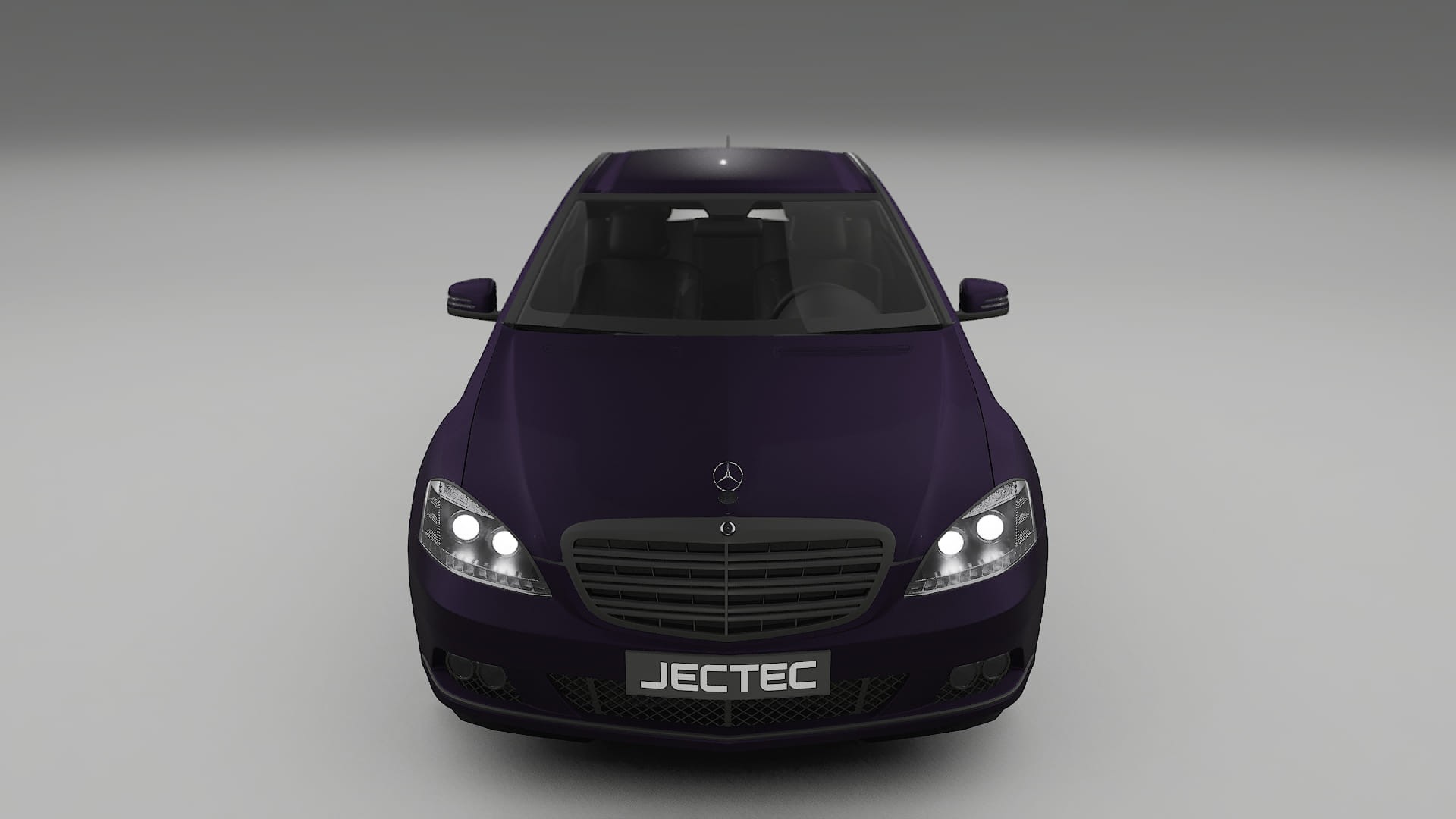 Mercedes S-class W221 facelift PPF Fólie | VIOLET TPU PPF - kompletní pre-cut kit