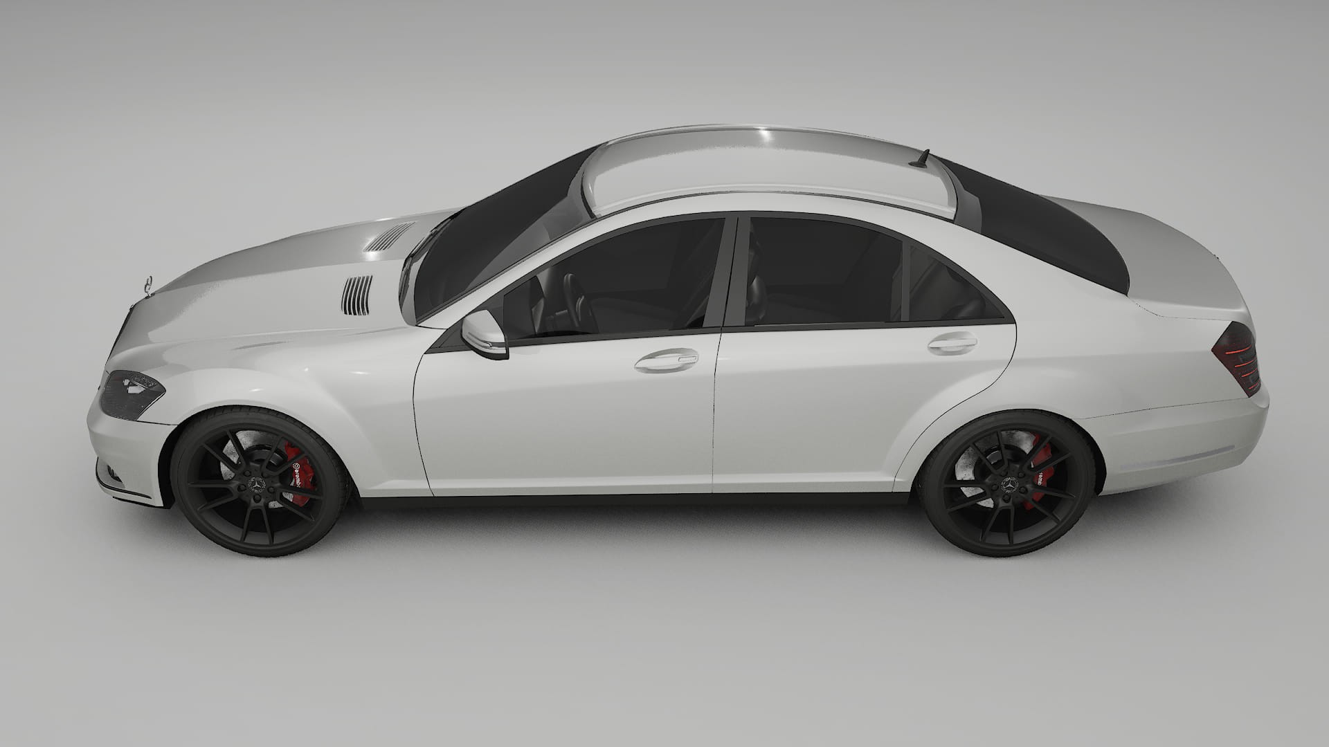 Mercedes S-class W221 facelift PPF Fólie | PEARL TPU PPF - kompletní pre-cut kit