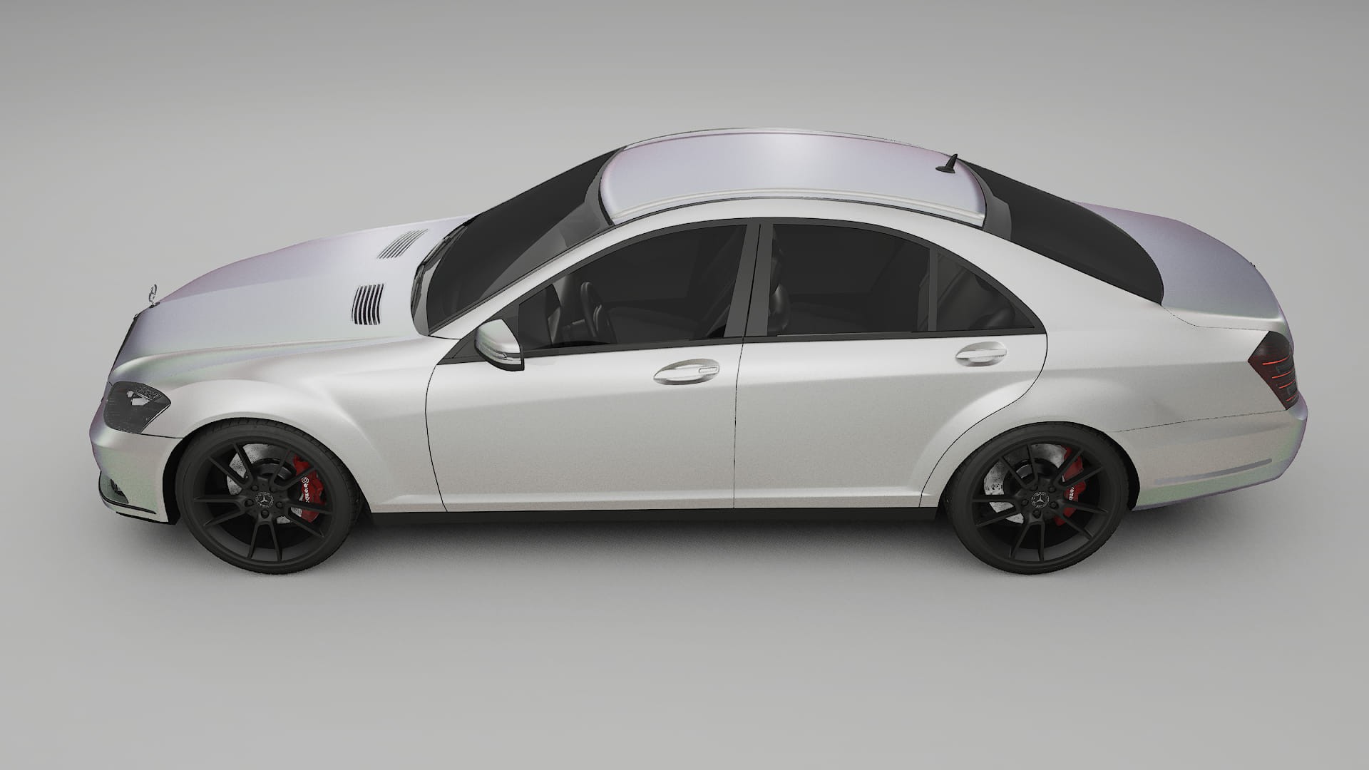 Mercedes S-class W221 facelift PPF Fólie | NEBULA TPU PPF - kompletní pre-cut kit