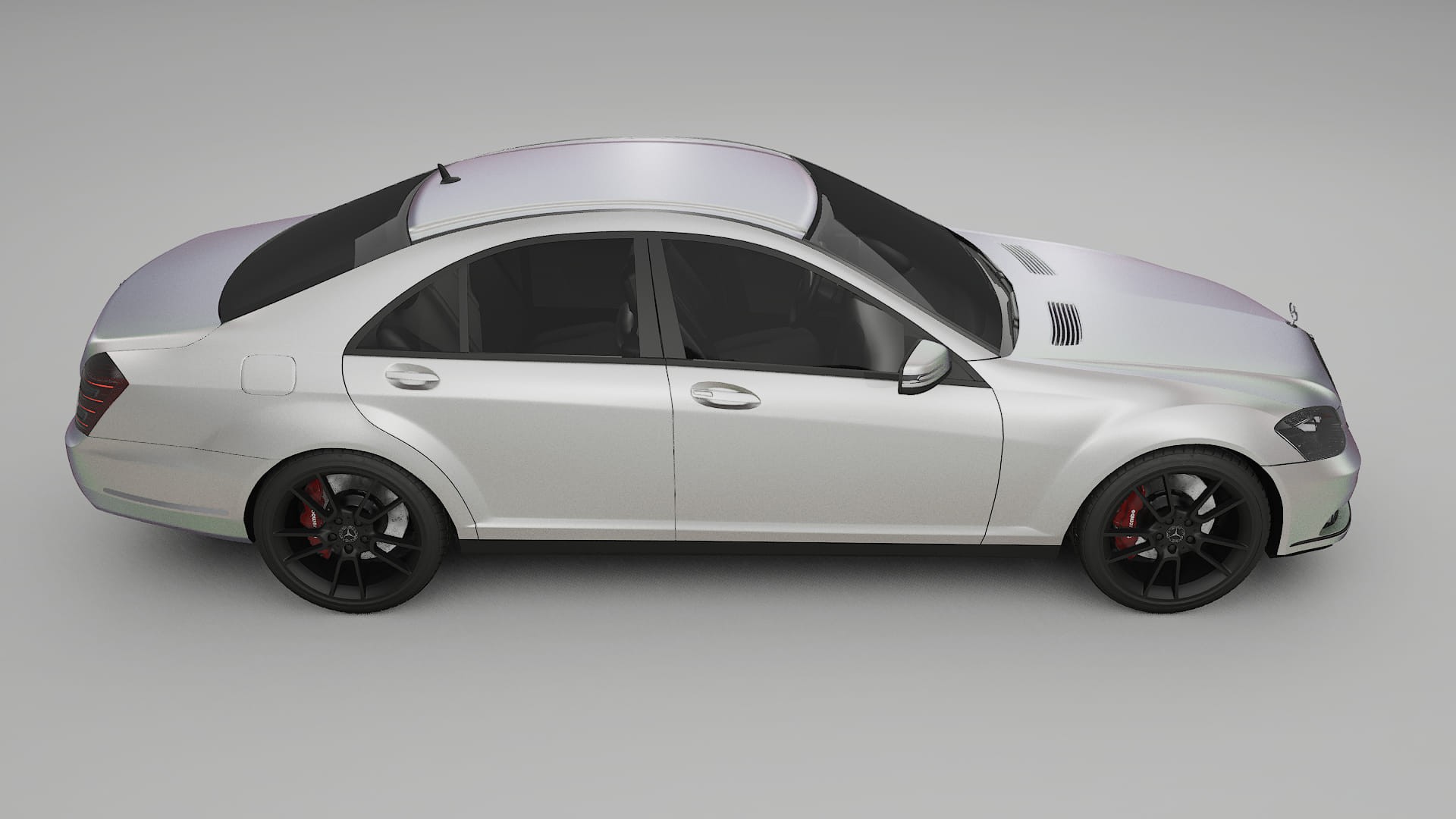 Mercedes S-class W221 facelift PPF Fólie | NEBULA TPU PPF - kompletní pre-cut kit