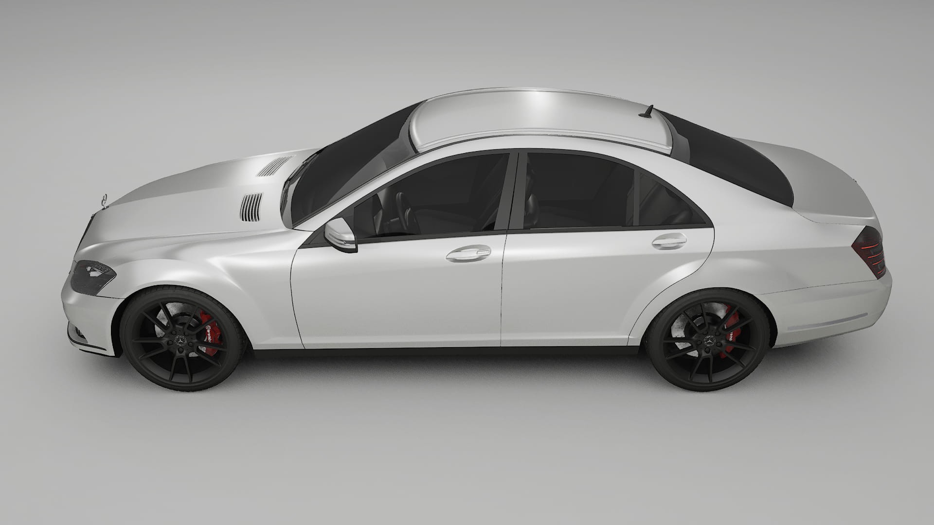 Mercedes S-class W221 facelift PPF Fólie | OPAL TPU PPF - kompletní pre-cut kit