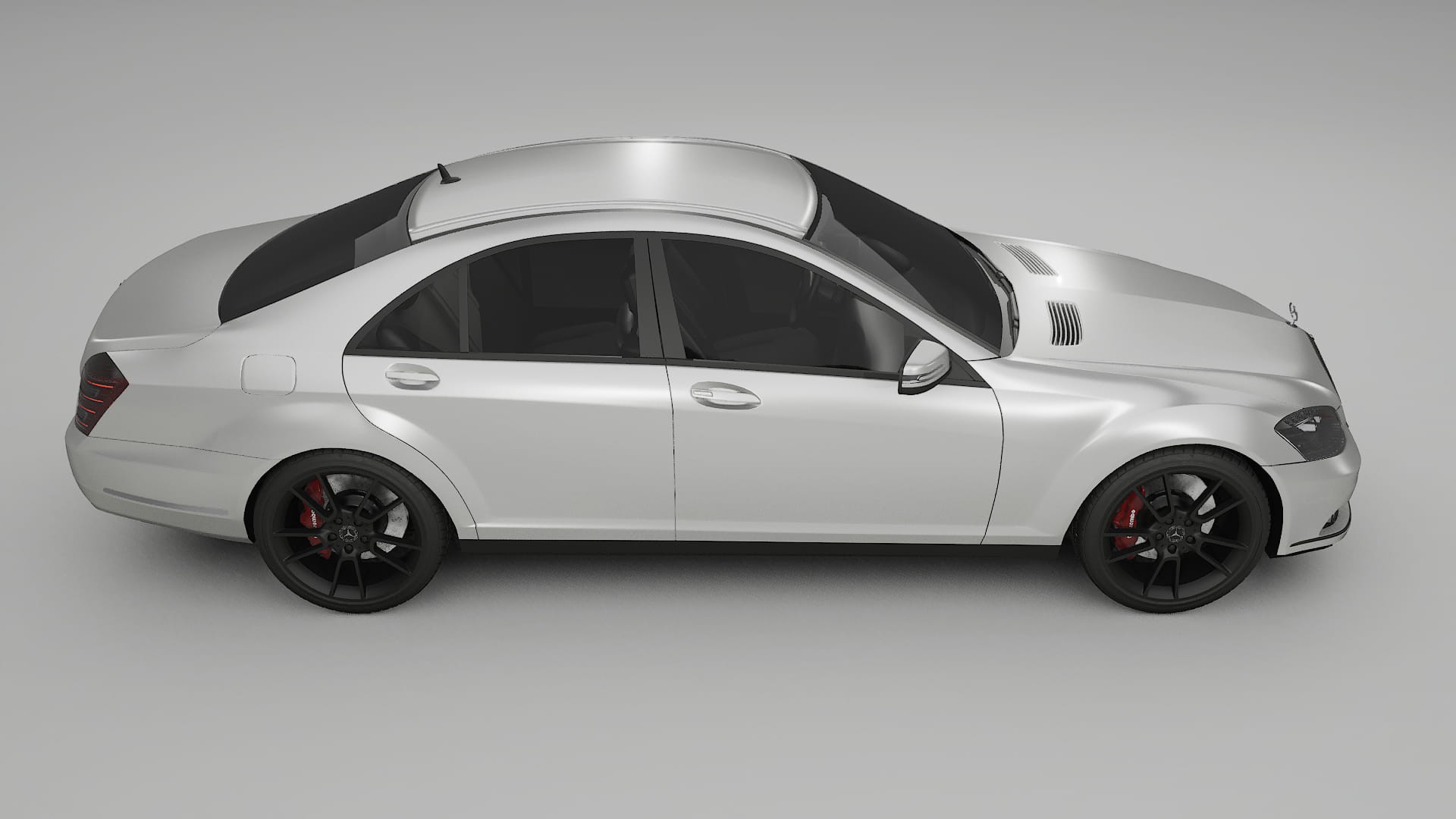 Mercedes S-class W221 facelift PPF Fólie | OPAL TPU PPF - kompletní pre-cut kit