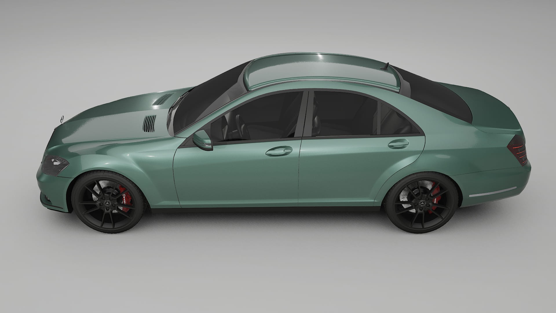 Mercedes S-class W221 facelift PPF Fólie | EVERGREEN TPU PPF - kompletní pre-cut kit