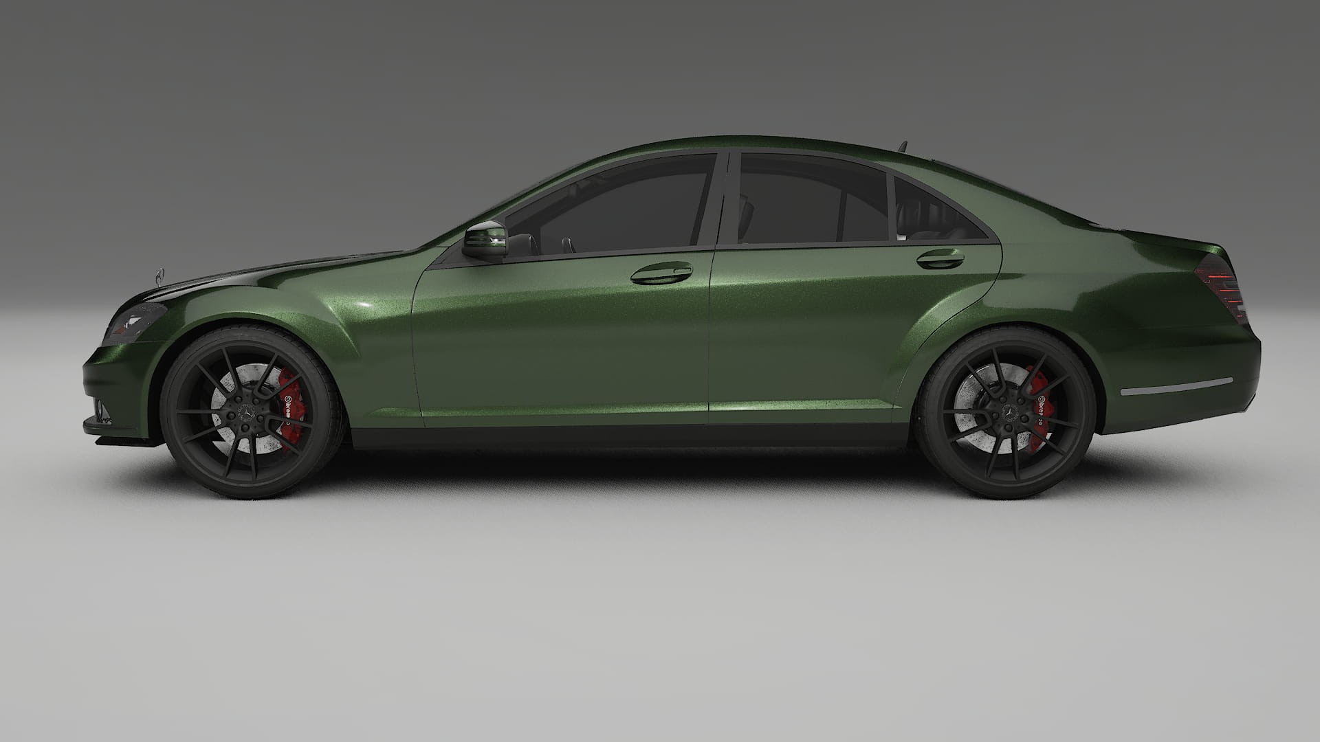 Mercedes S-class W221 facelift PPF Fólie | LAGOON TPU PPF - kompletní pre-cut kit
