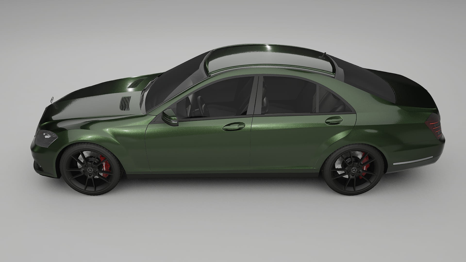 Mercedes S-class W221 facelift PPF Fólie | LAGOON TPU PPF - kompletní pre-cut kit