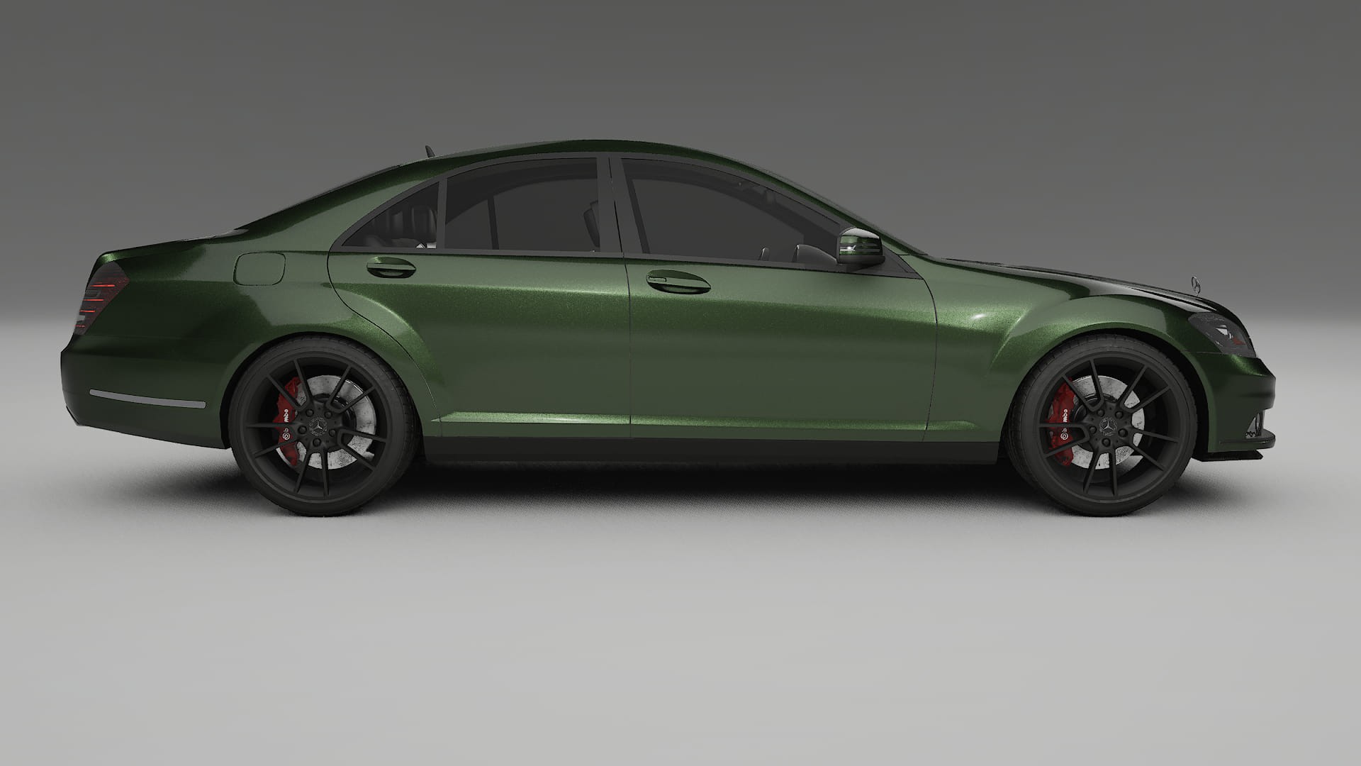 Mercedes S-class W221 facelift PPF Fólie | LAGOON TPU PPF - kompletní pre-cut kit