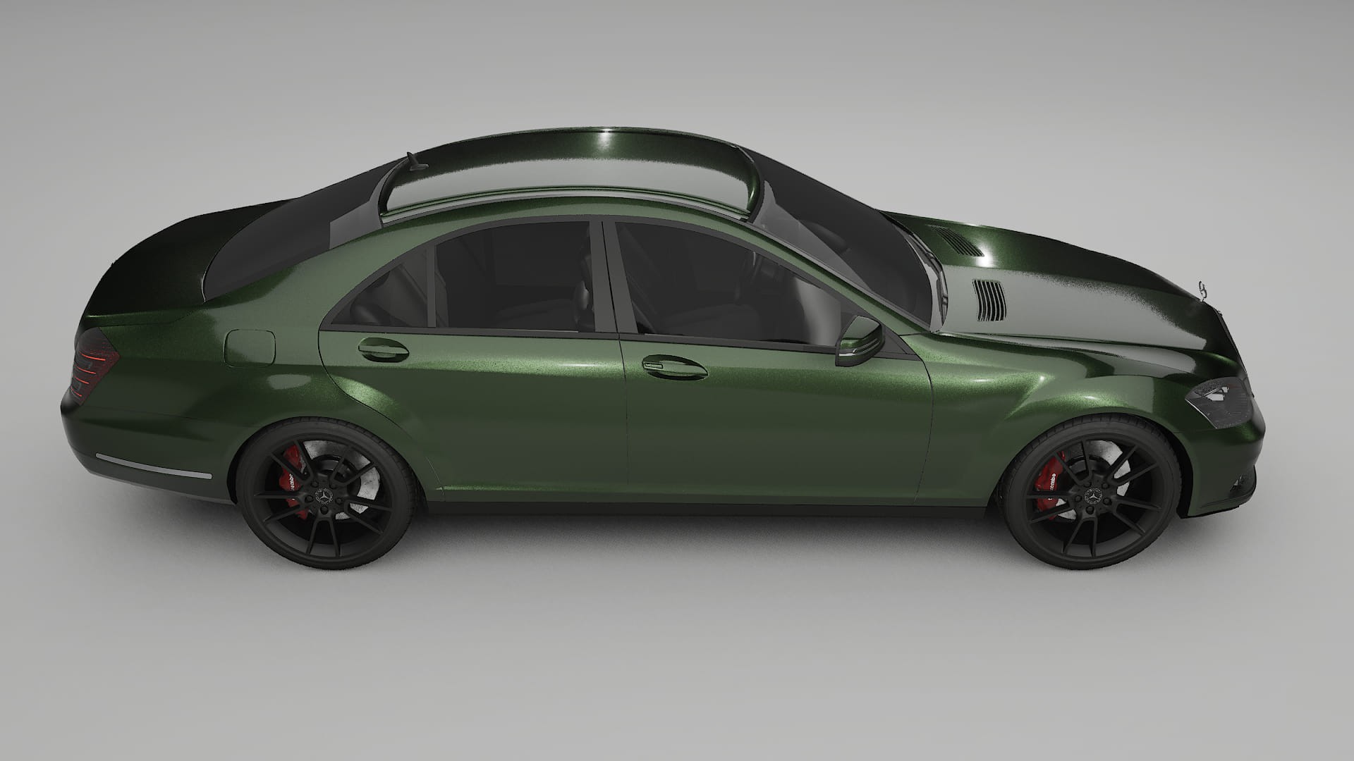 Mercedes S-class W221 facelift PPF Fólie | LAGOON TPU PPF - kompletní pre-cut kit