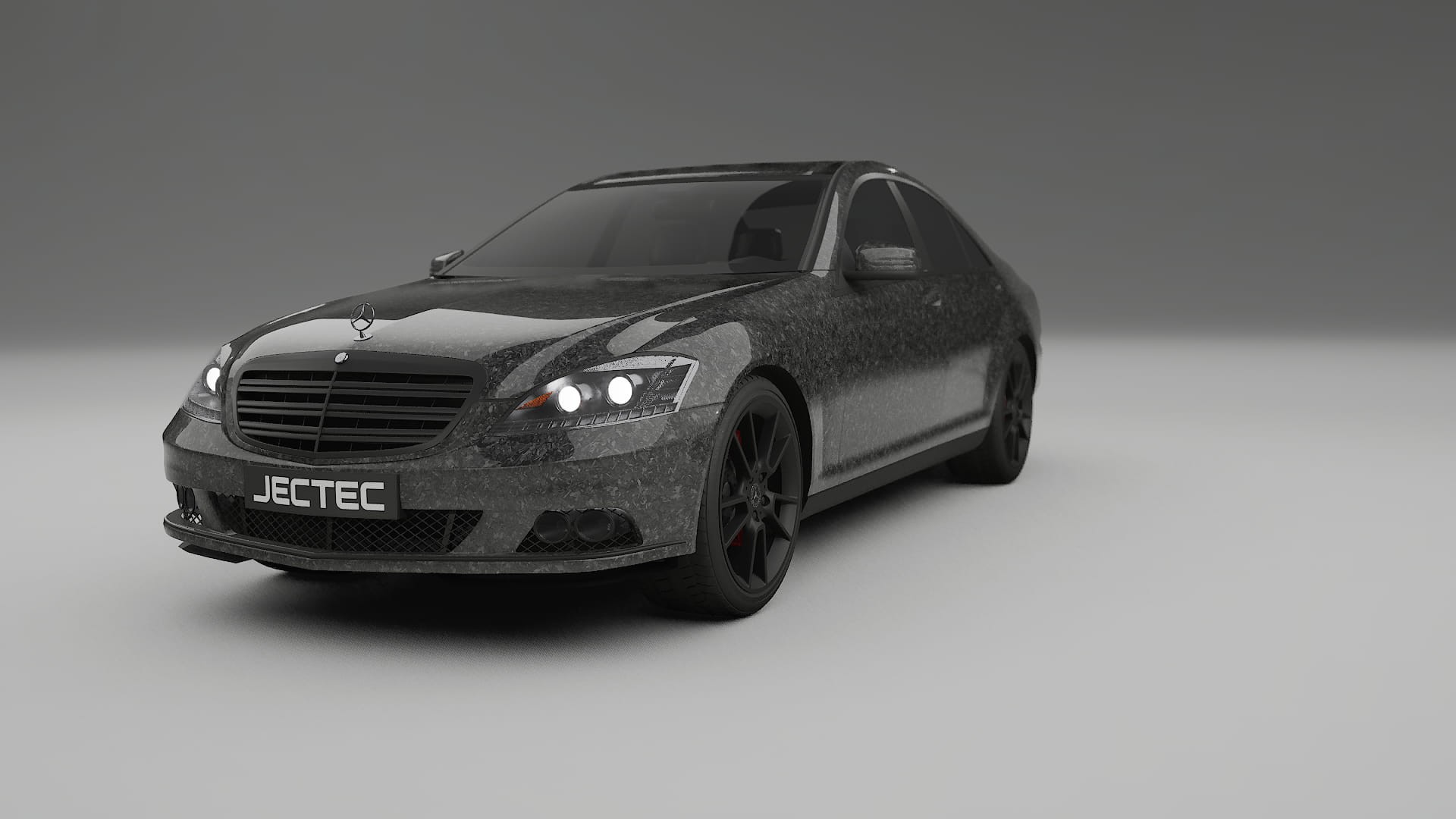 Mercedes S-class W221 facelift PPF Fólie | FORGED S TPU PPF - kompletní pre-cut kit