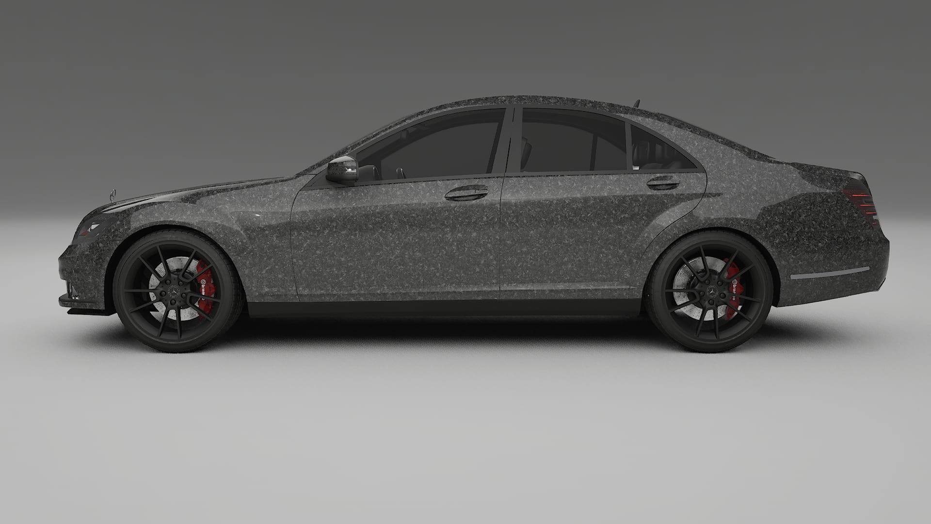 Mercedes S-class W221 facelift PPF Fólie | FORGED S TPU PPF - kompletní pre-cut kit