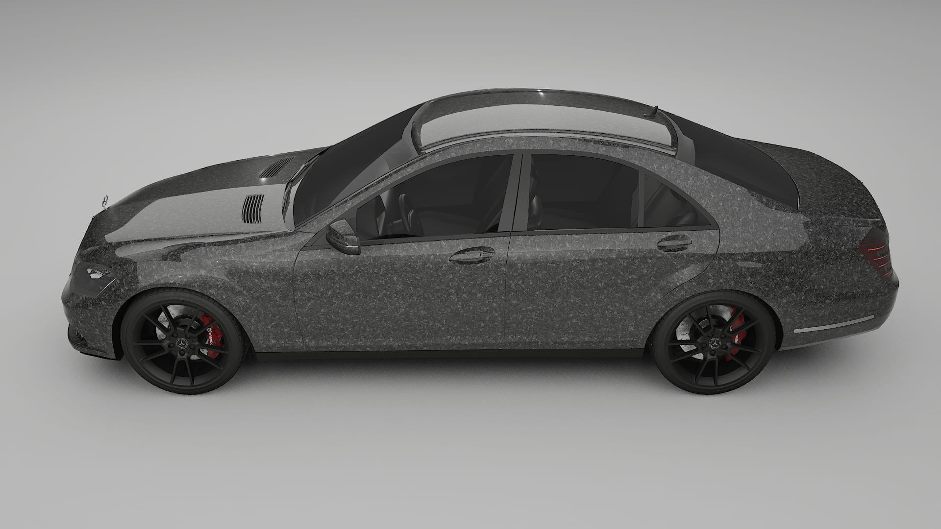 Mercedes S-class W221 facelift PPF Fólie | FORGED S TPU PPF - kompletní pre-cut kit