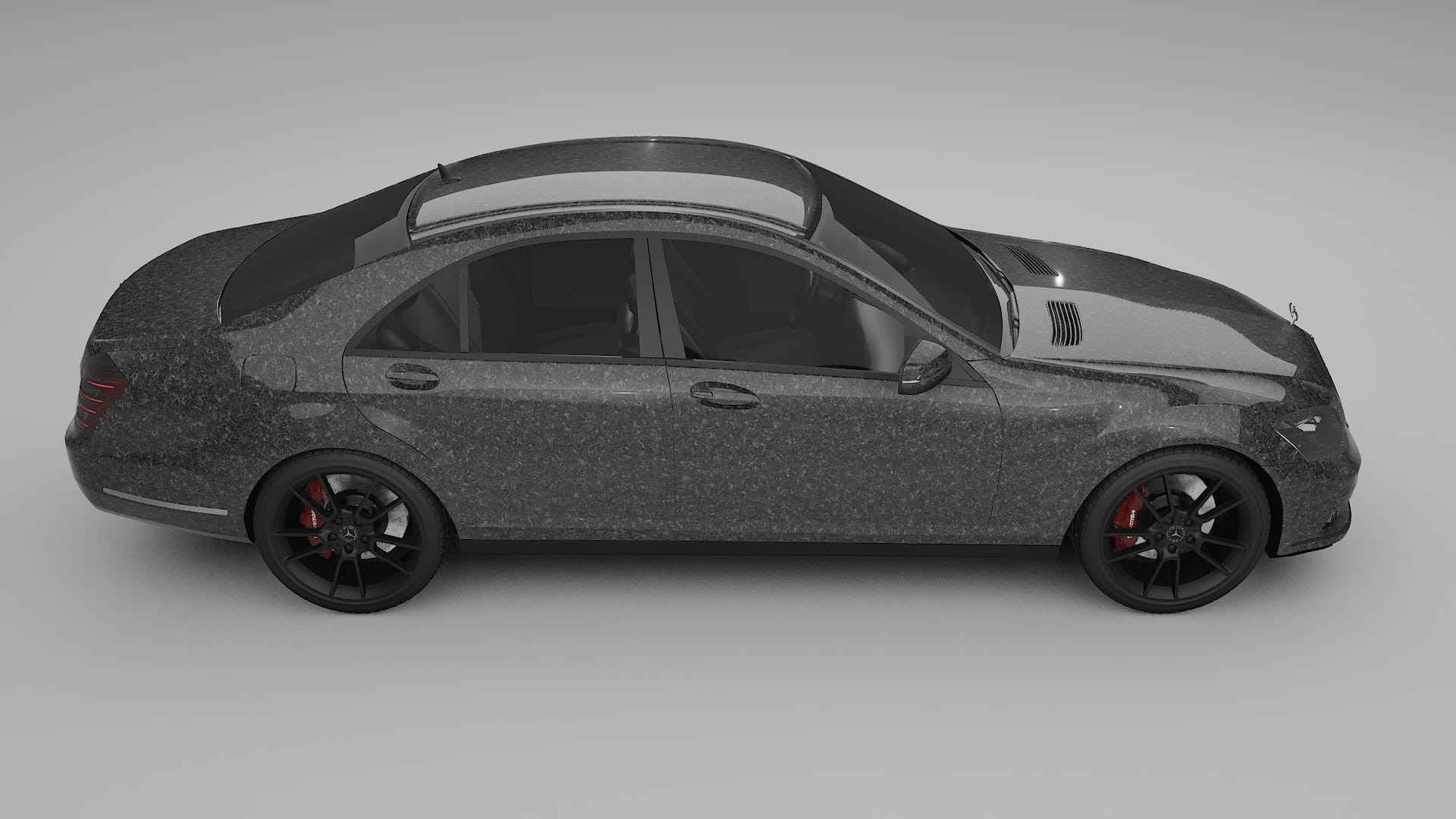 Mercedes S-class W221 facelift PPF Fólie | FORGED S TPU PPF - kompletní pre-cut kit