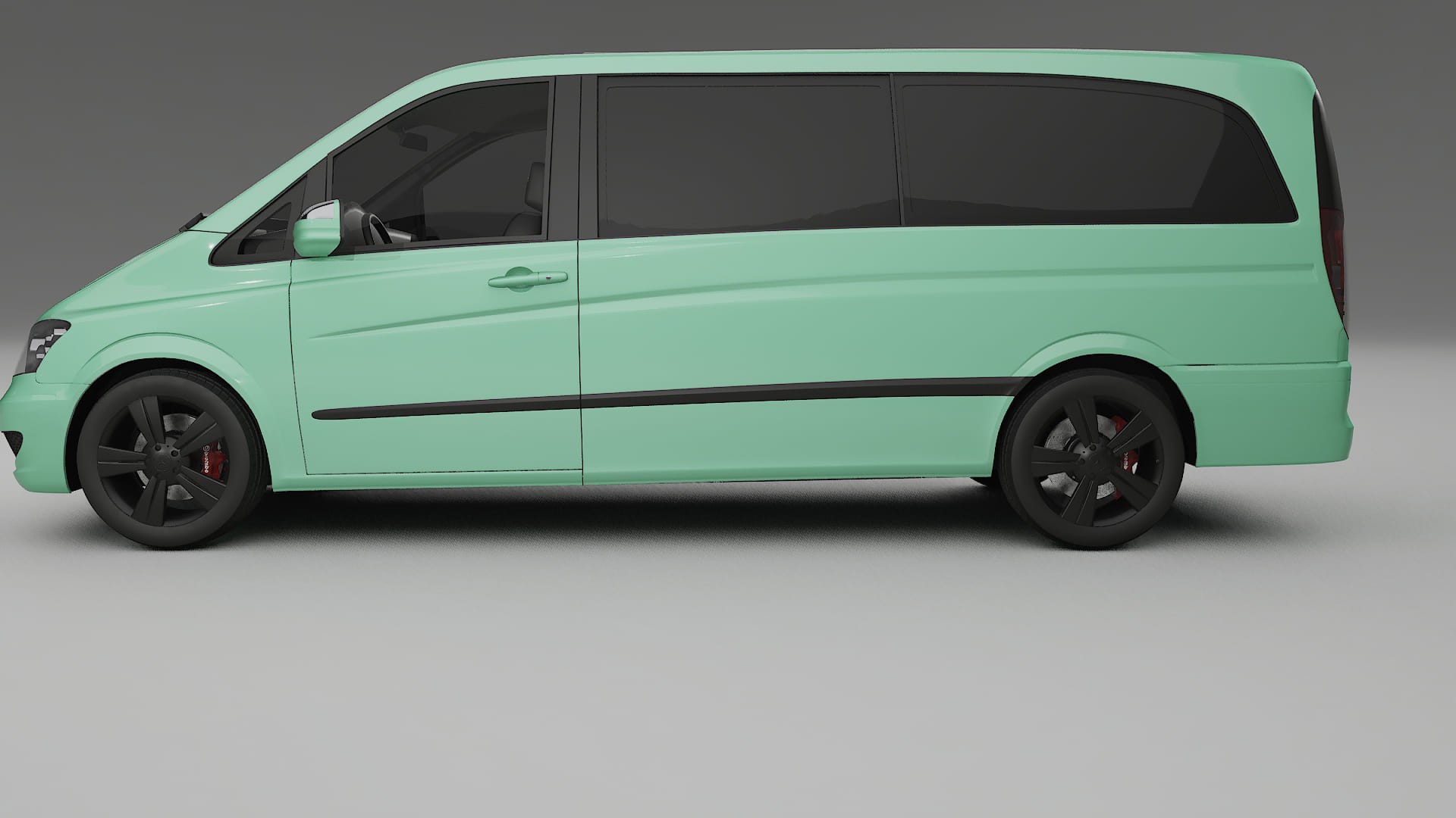 Mercedes Viano Extralong W439 Facelift PPF Fólie | DUSTY TPU PPF - kompletní pre-cut kit