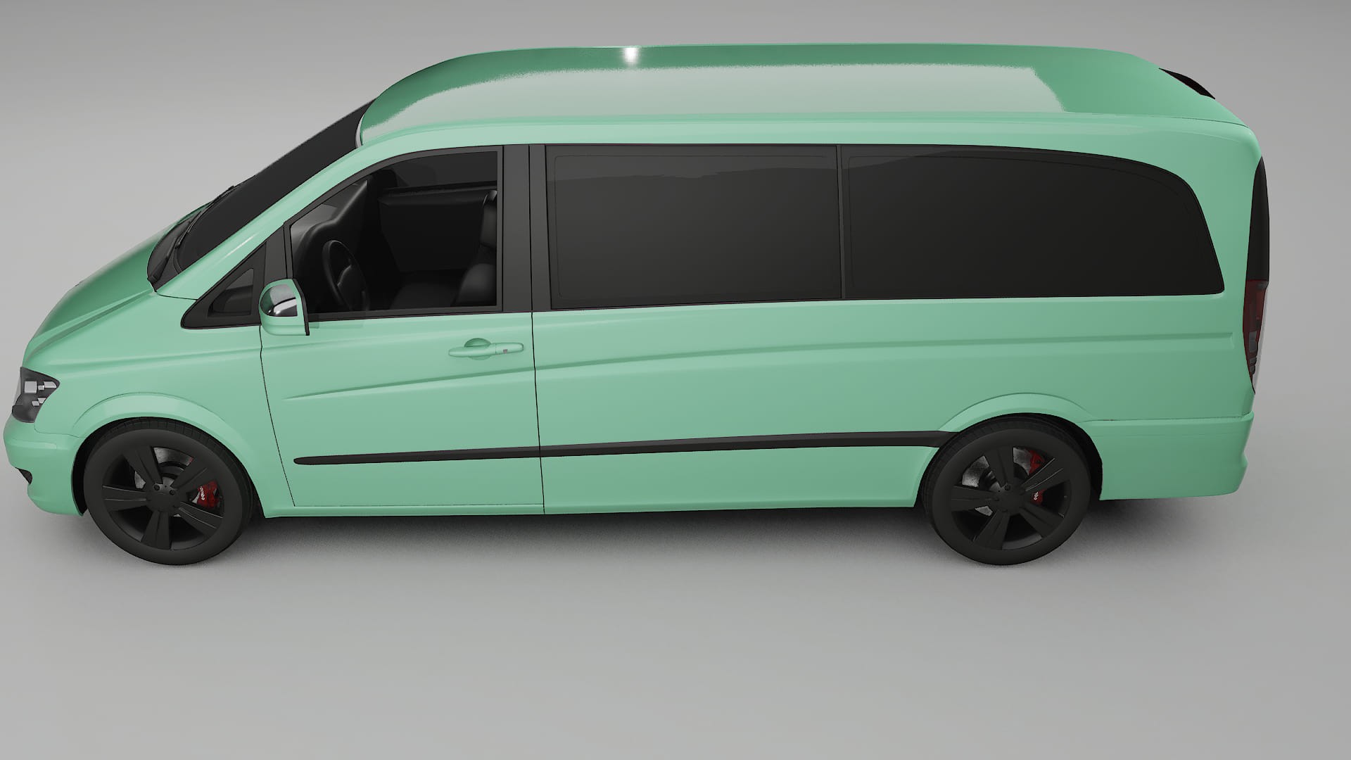 Mercedes Viano Extralong W439 Facelift PPF Fólie | DUSTY TPU PPF - kompletní pre-cut kit