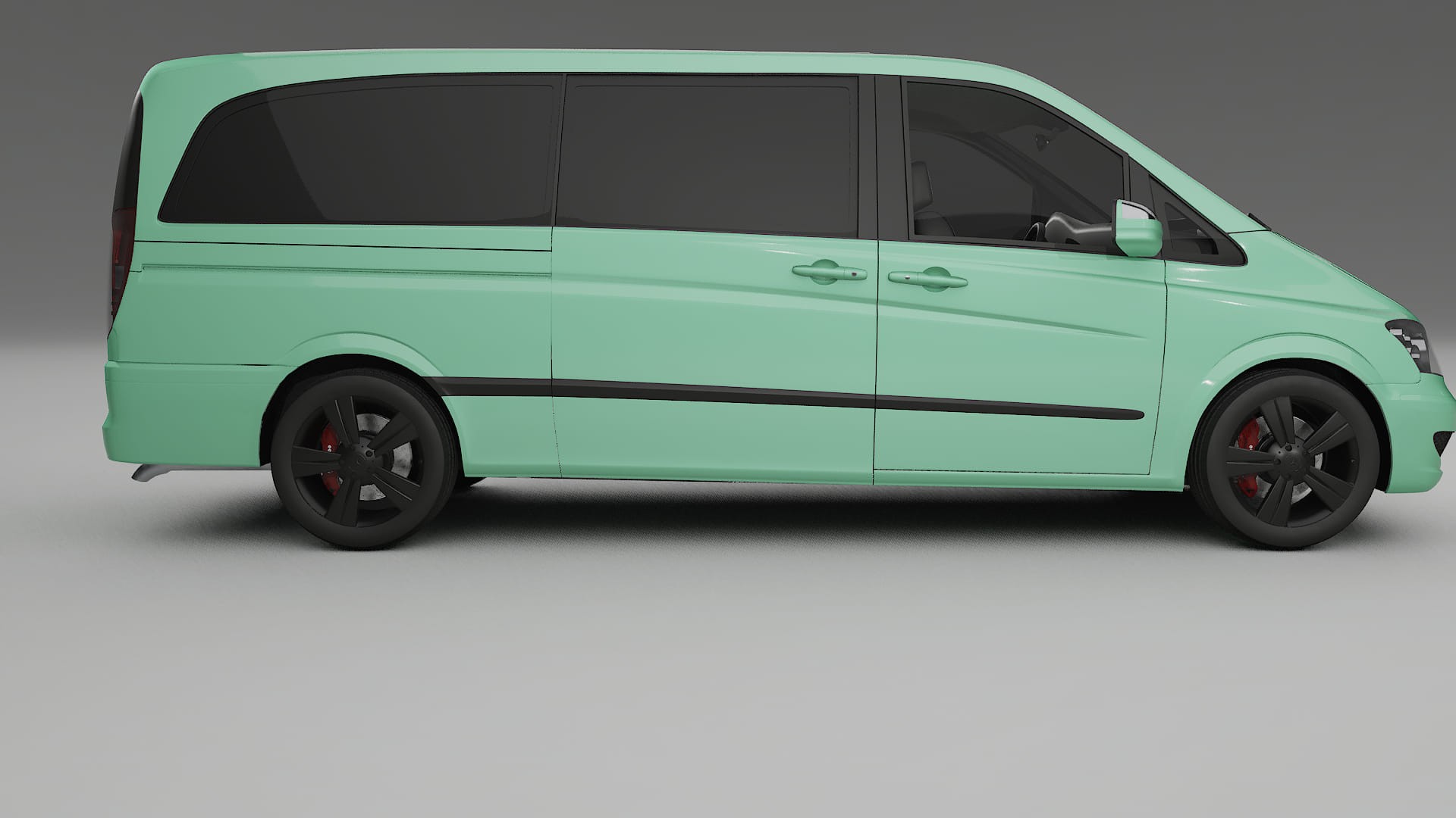 Mercedes Viano Extralong W439 Facelift PPF Fólie | DUSTY TPU PPF - kompletní pre-cut kit