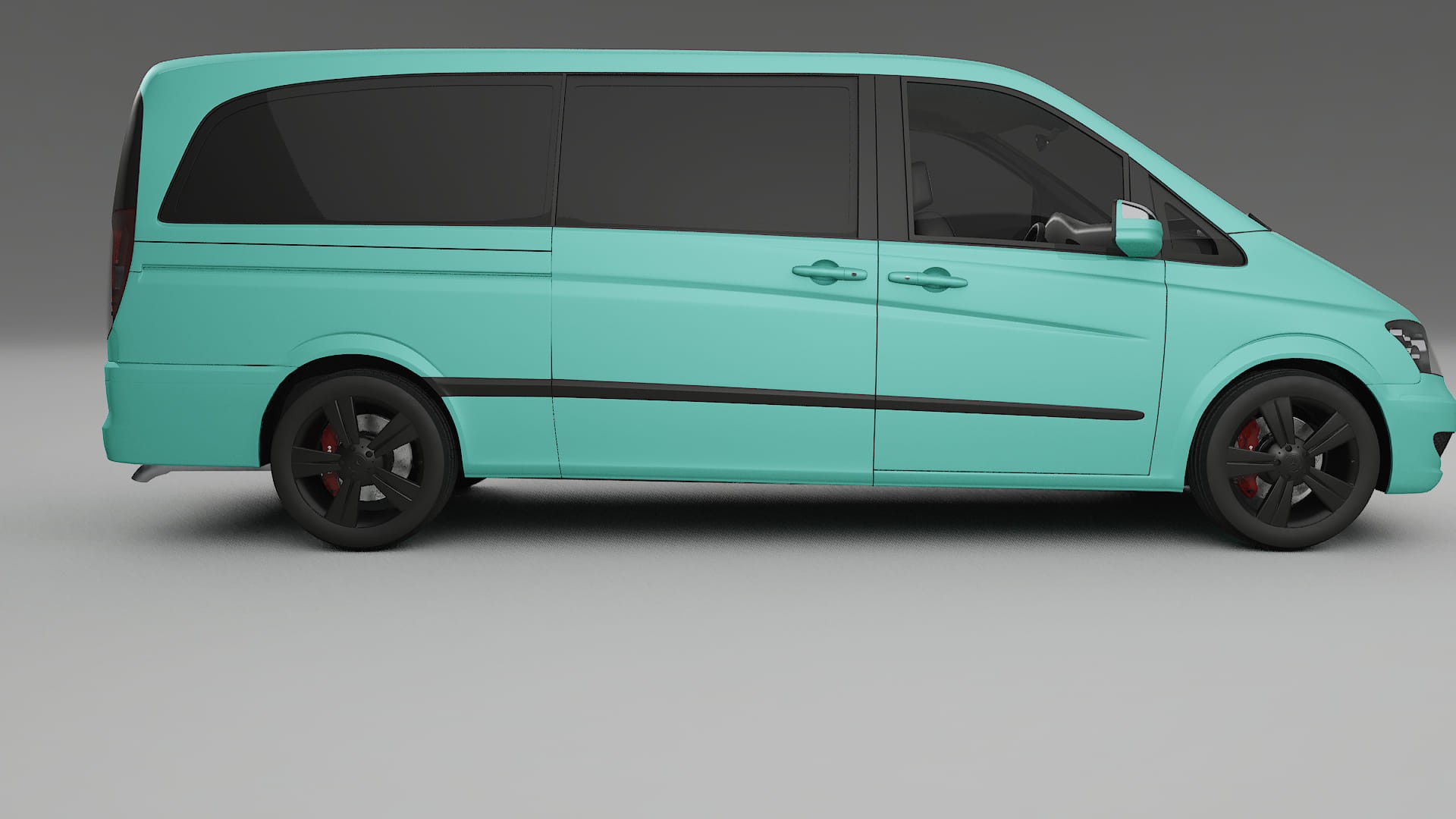 Mercedes Viano Extralong W439 Facelift PPF Fólie | FROST TPU PPF - kompletní pre-cut kit