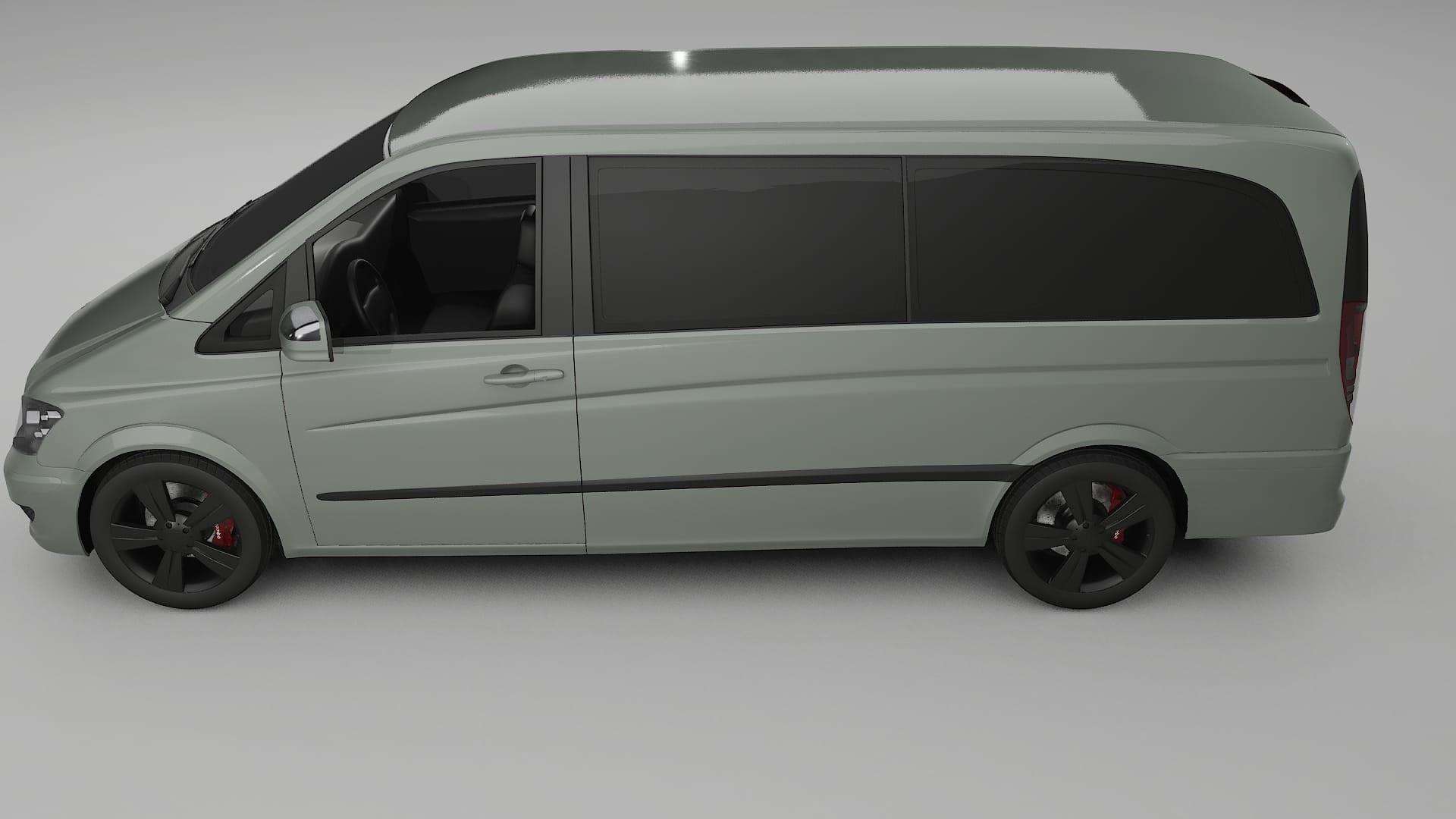 Mercedes Viano Extralong W439 Facelift PPF Fólie | SLATE TPU PPF - kompletní pre-cut kit