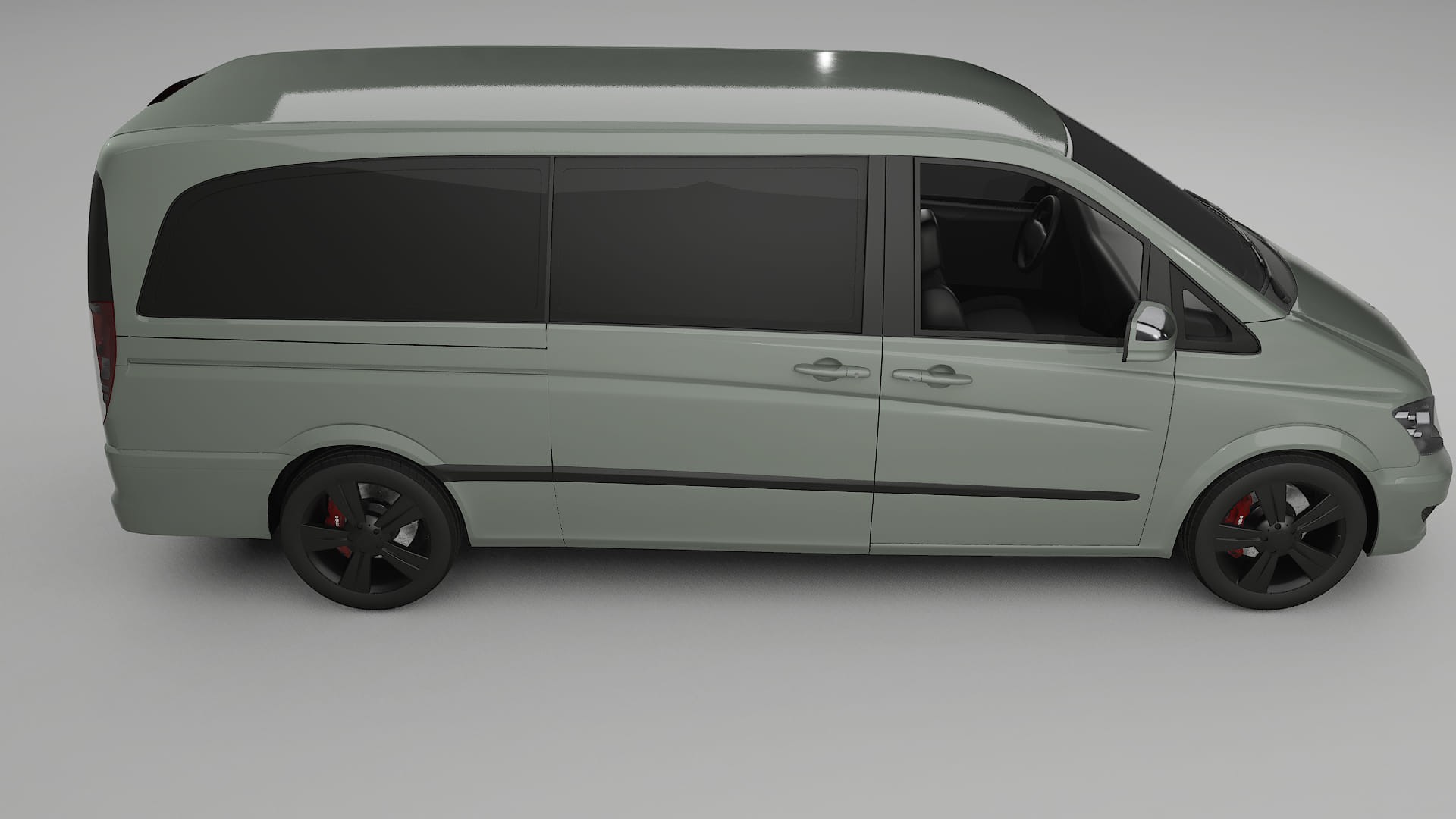 Mercedes Viano Extralong W439 Facelift PPF Fólie | SLATE TPU PPF - kompletní pre-cut kit