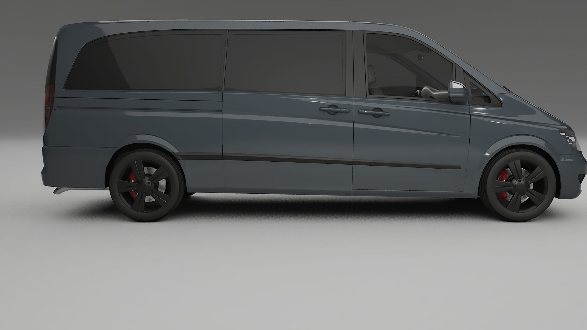 Mercedes Viano Extralong W439 Facelift PPF Fólie | GRANITE TPU PPF - kompletní pre-cut kit