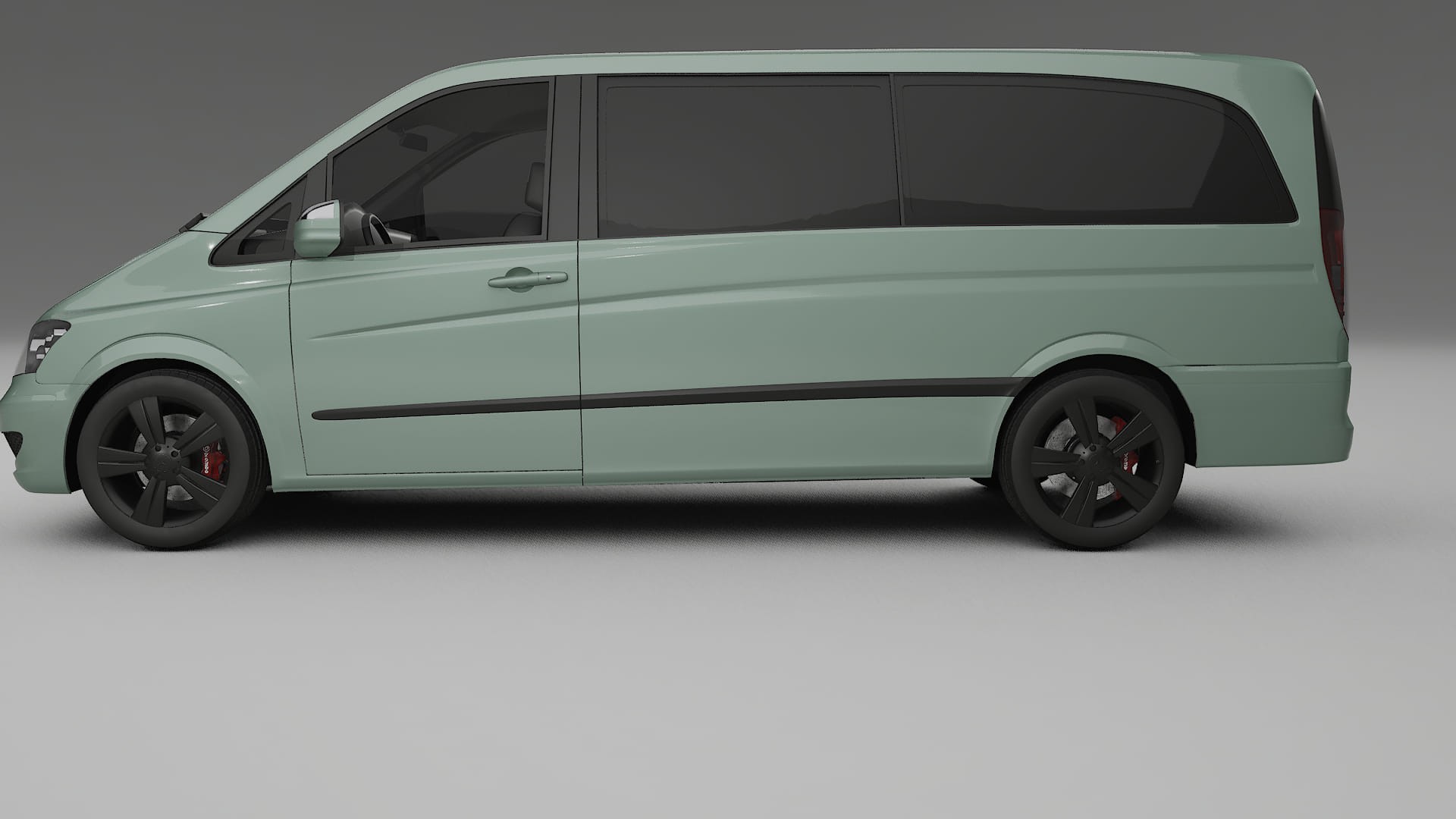 Mercedes Viano Extralong W439 Facelift PPF Fólie | CINDER TPU PPF - kompletní pre-cut kit