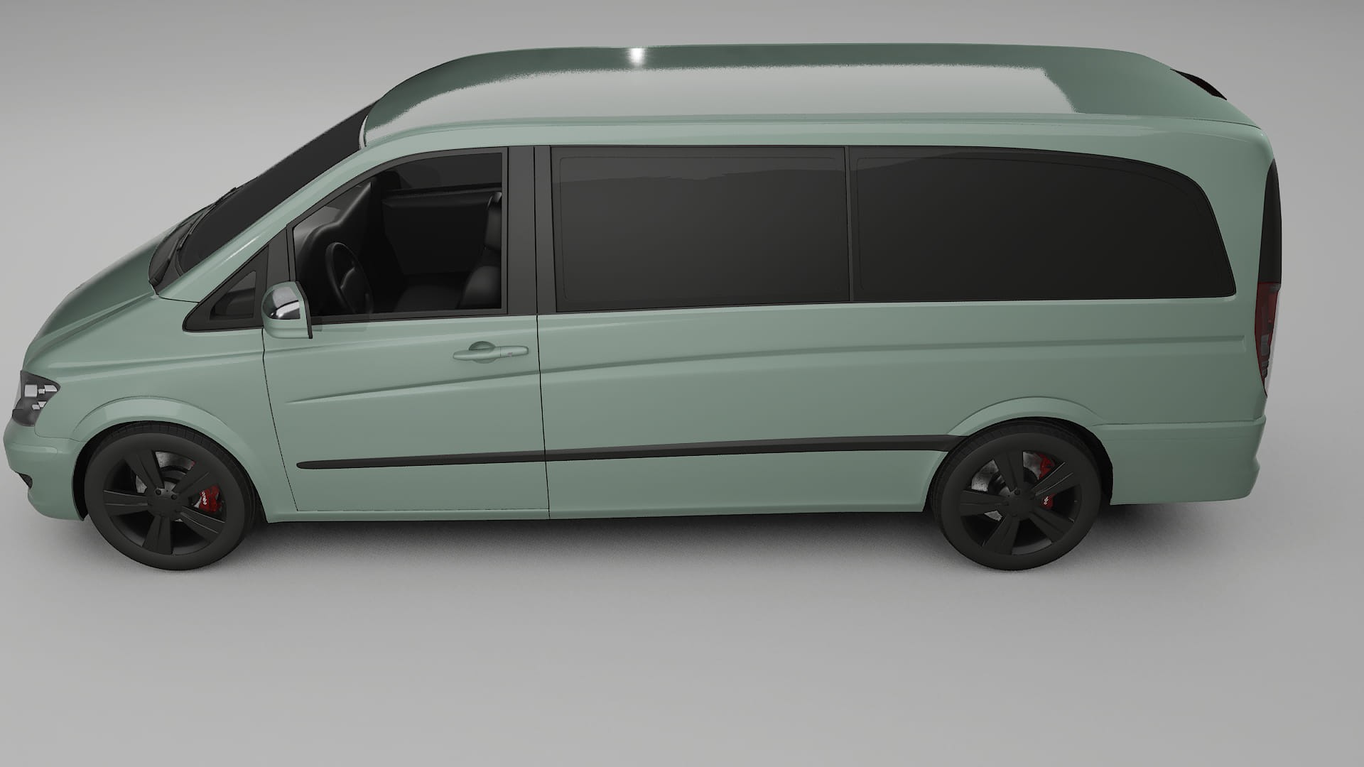 Mercedes Viano Extralong W439 Facelift PPF Fólie | CINDER TPU PPF - kompletní pre-cut kit