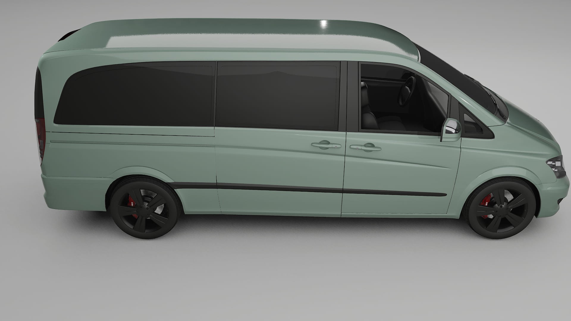 Mercedes Viano Extralong W439 Facelift PPF Fólie | CINDER TPU PPF - kompletní pre-cut kit