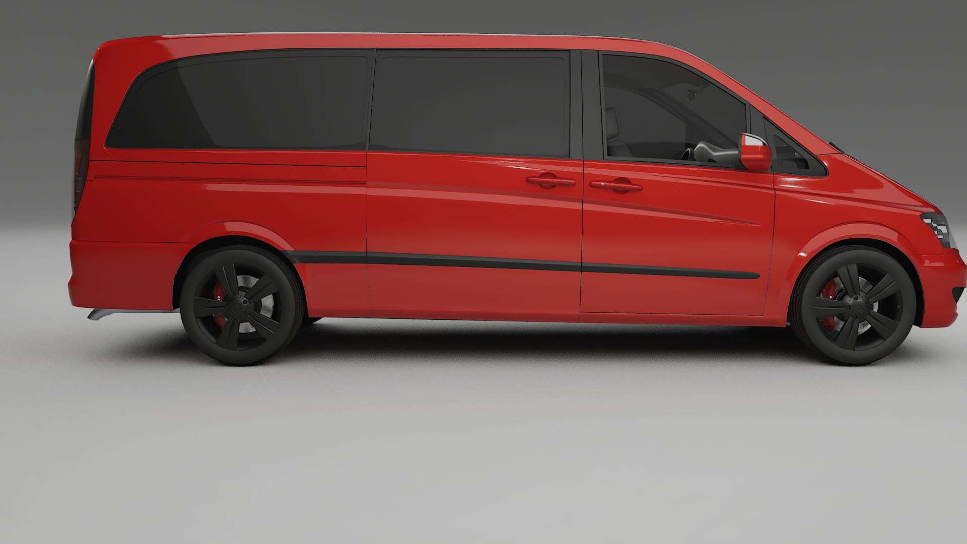 Mercedes Viano Extralong W439 Facelift PPF Fólie | BLAZE TPU PPF - kompletní pre-cut kit