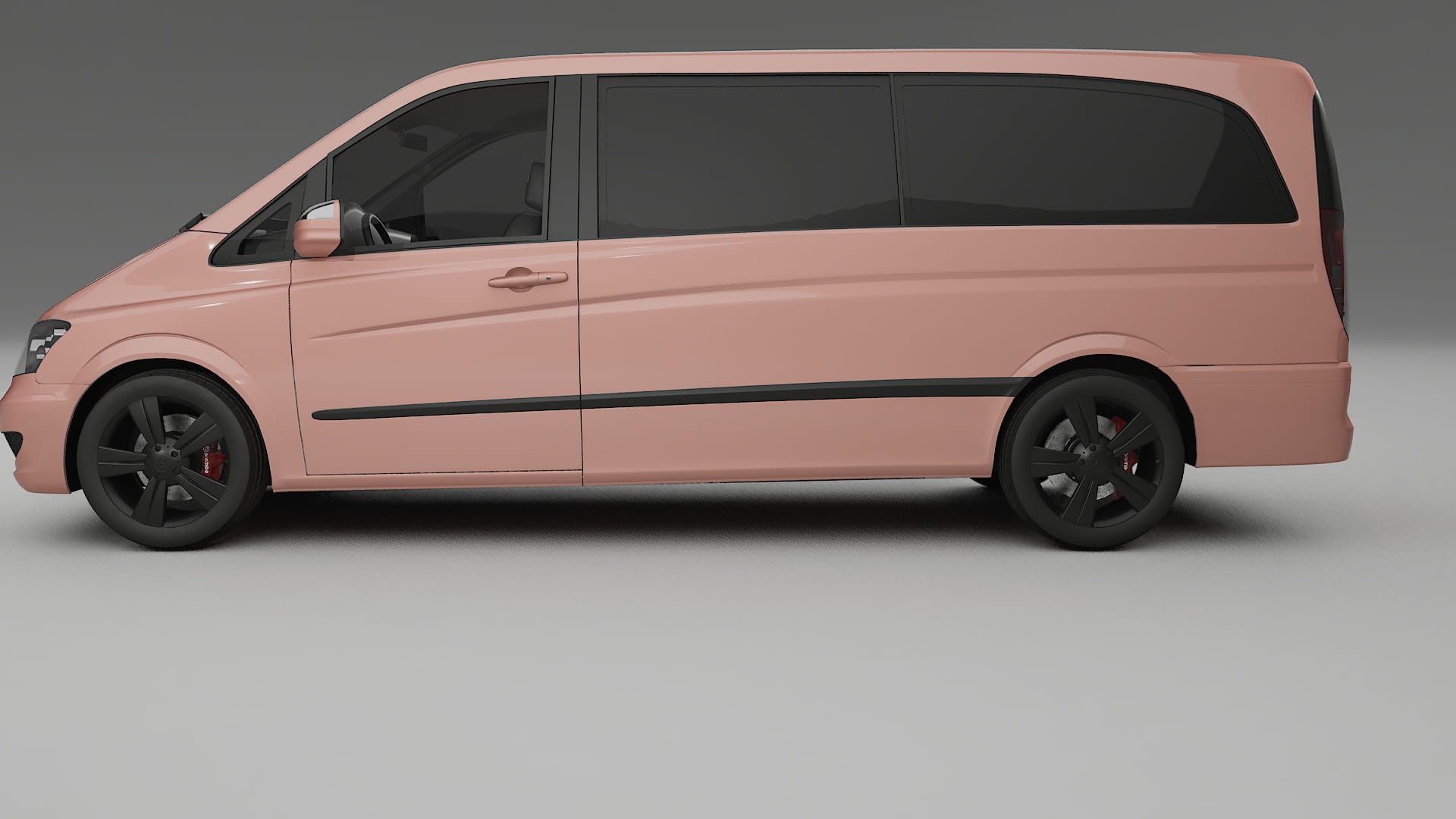 Mercedes Viano Extralong W439 Facelift PPF Fólie | BLUSH TPU PPF - kompletní pre-cut kit